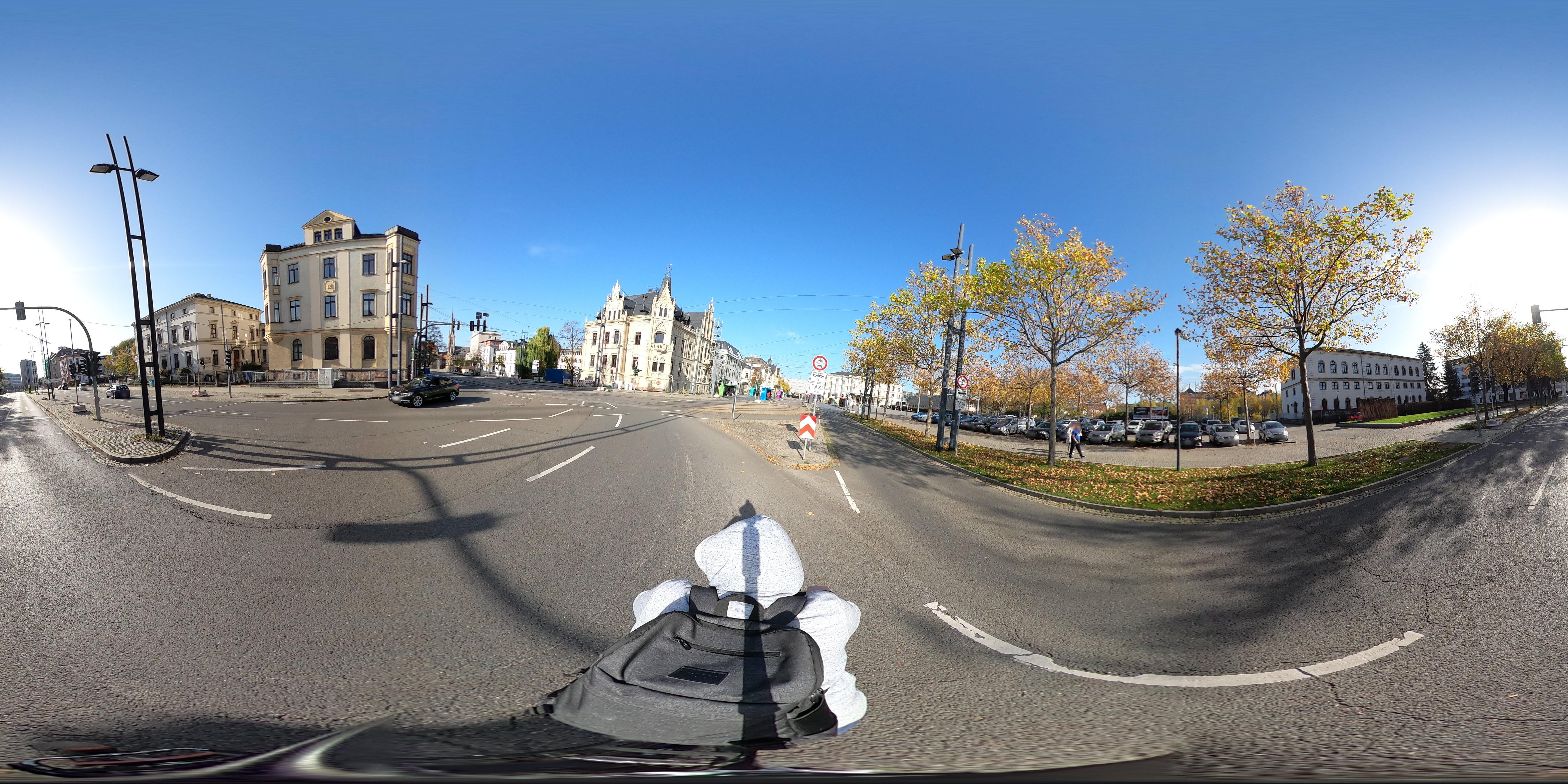 Street view of Chemnitz