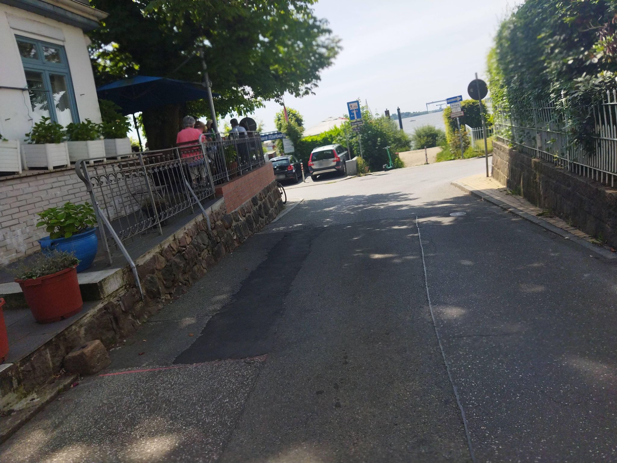 Street view of Blankenese
