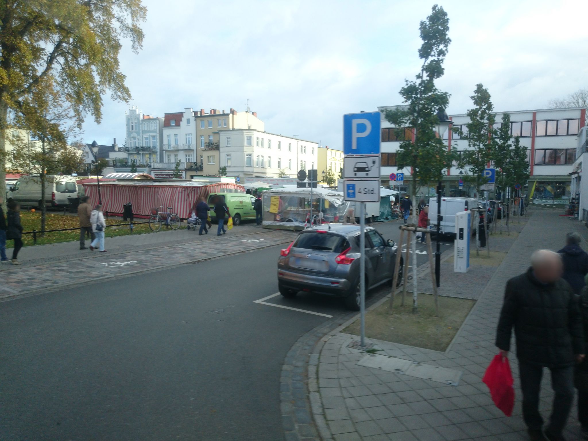 Street view of Warnemünde