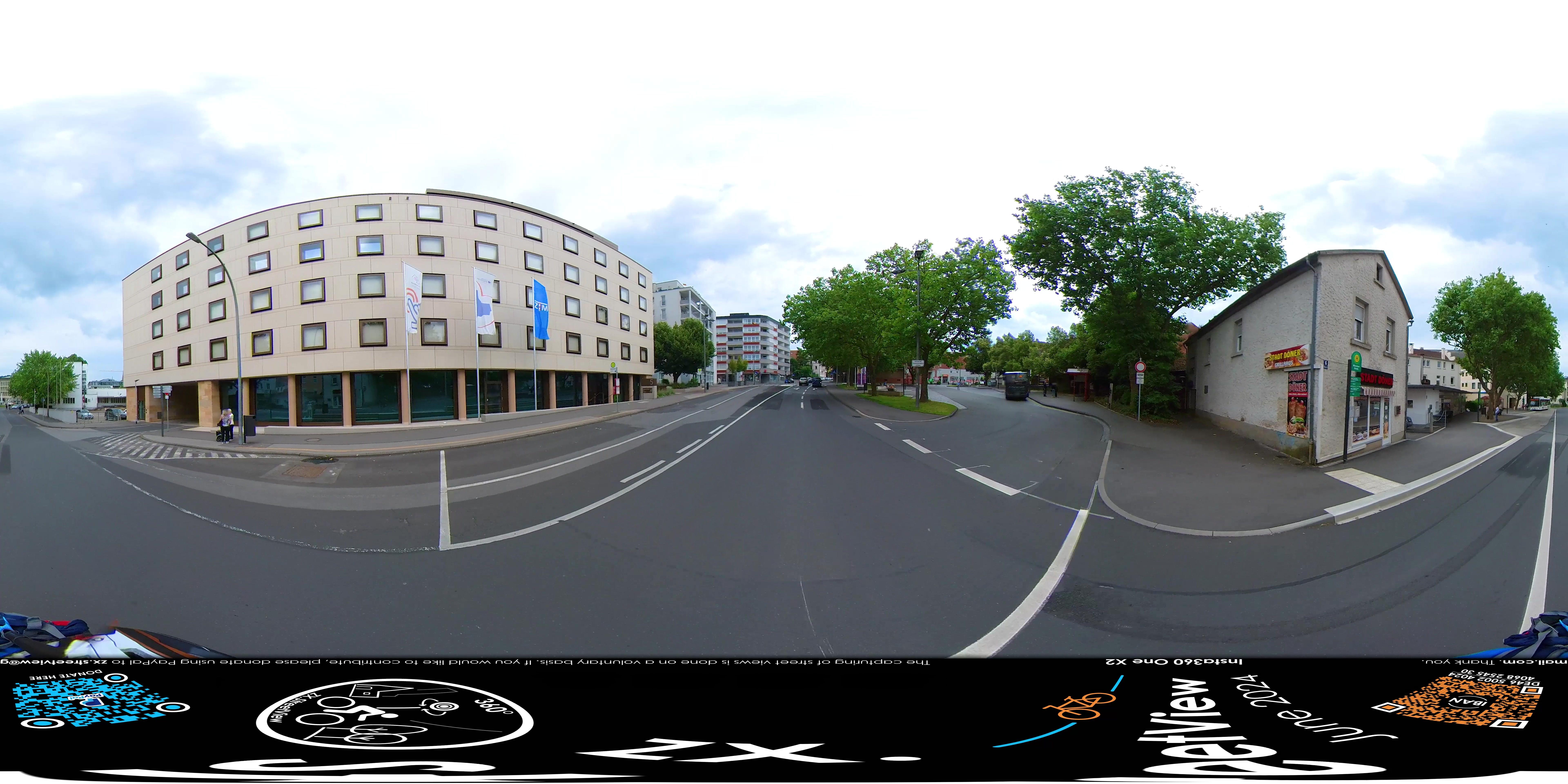 Street view of Bad Kissingen