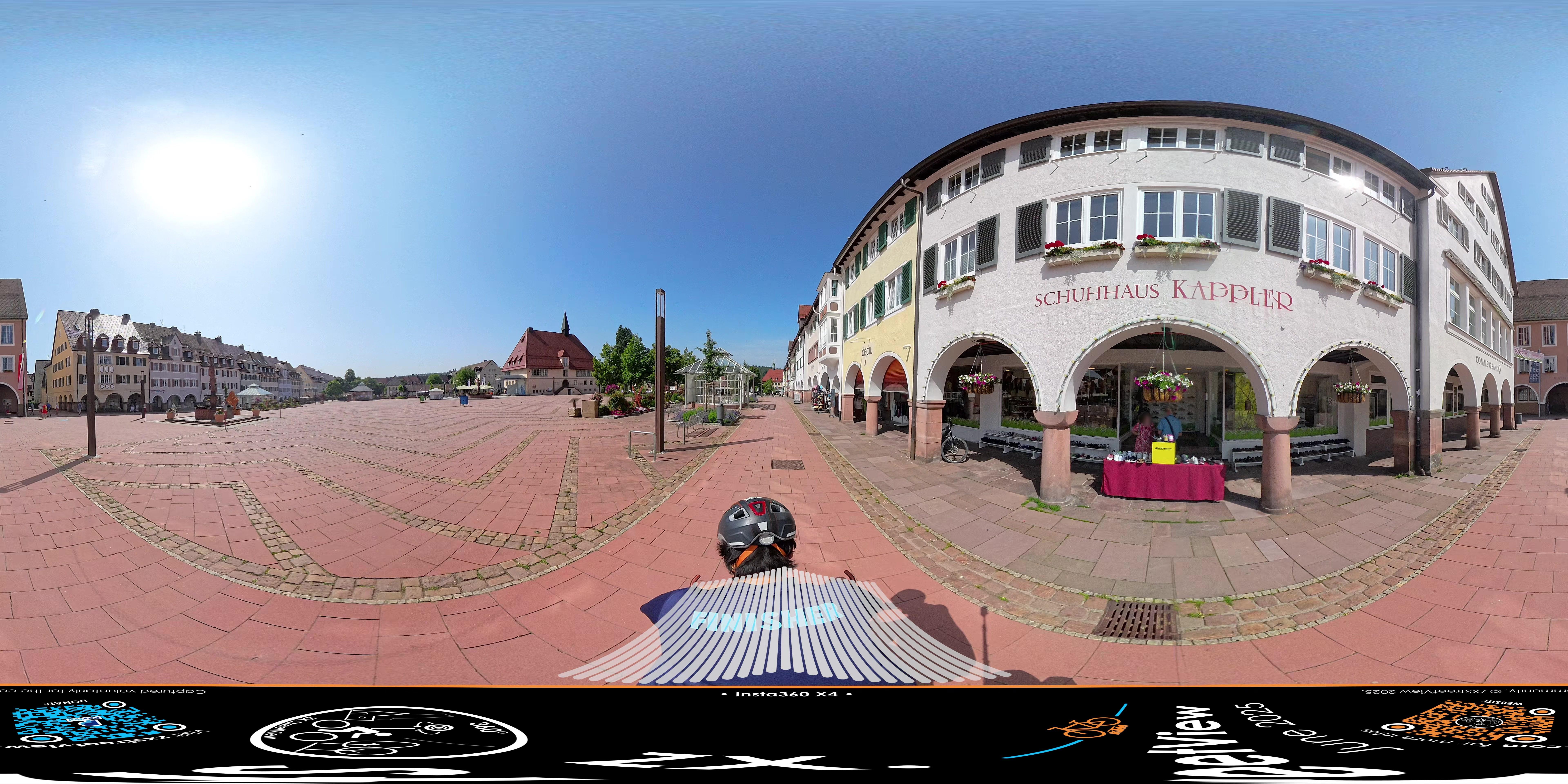 Street view of Freudenstadt