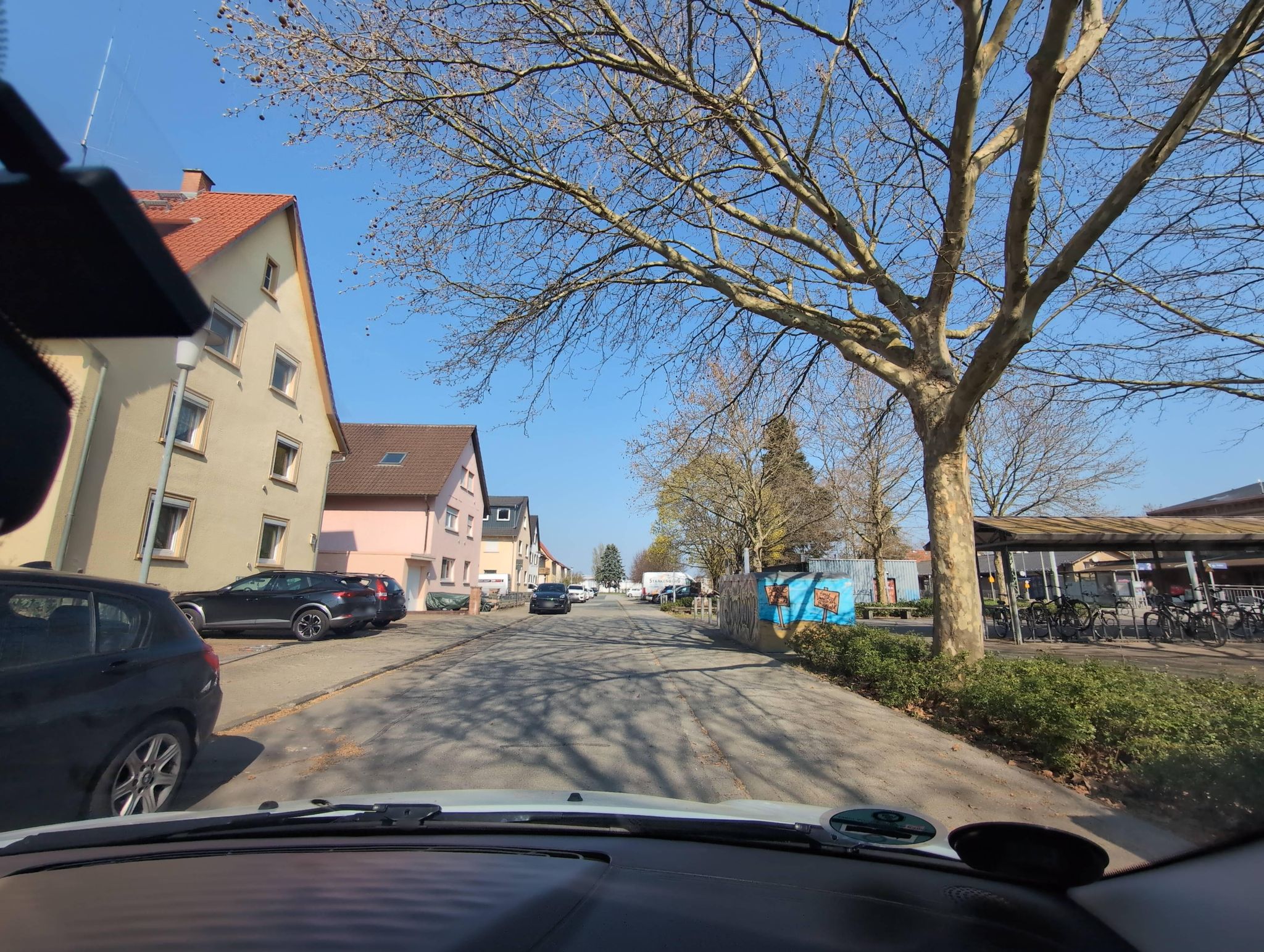Street view of Heppenheim an der Bergstrasse