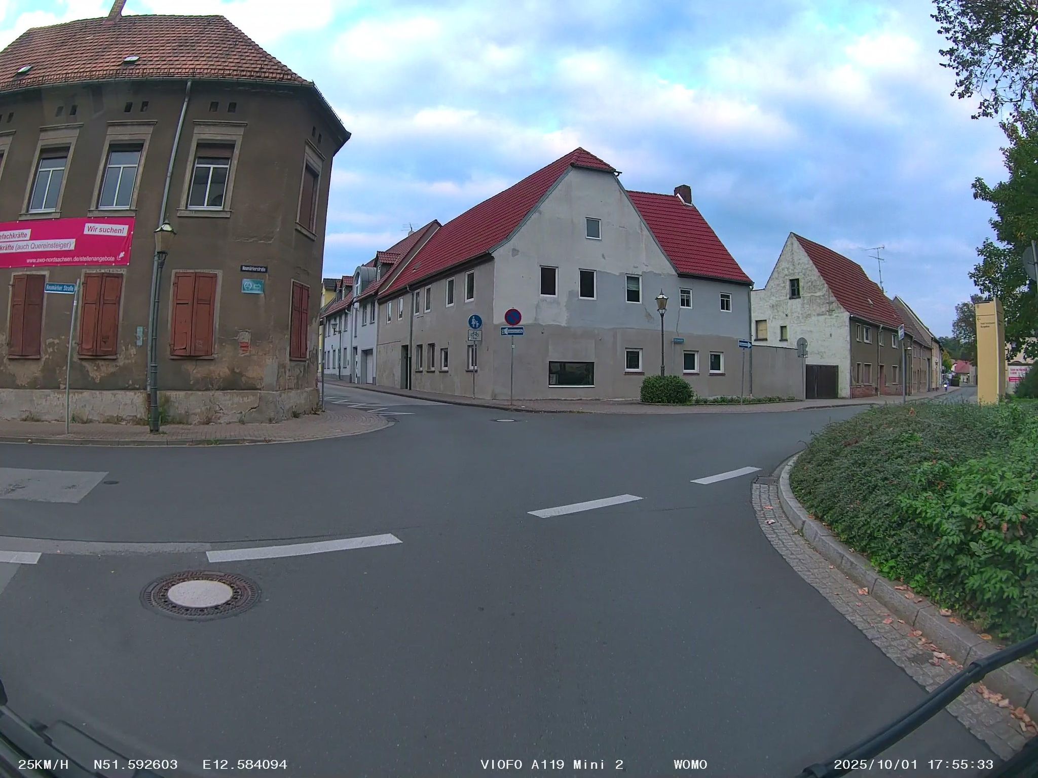 Street view of Bad Düben
