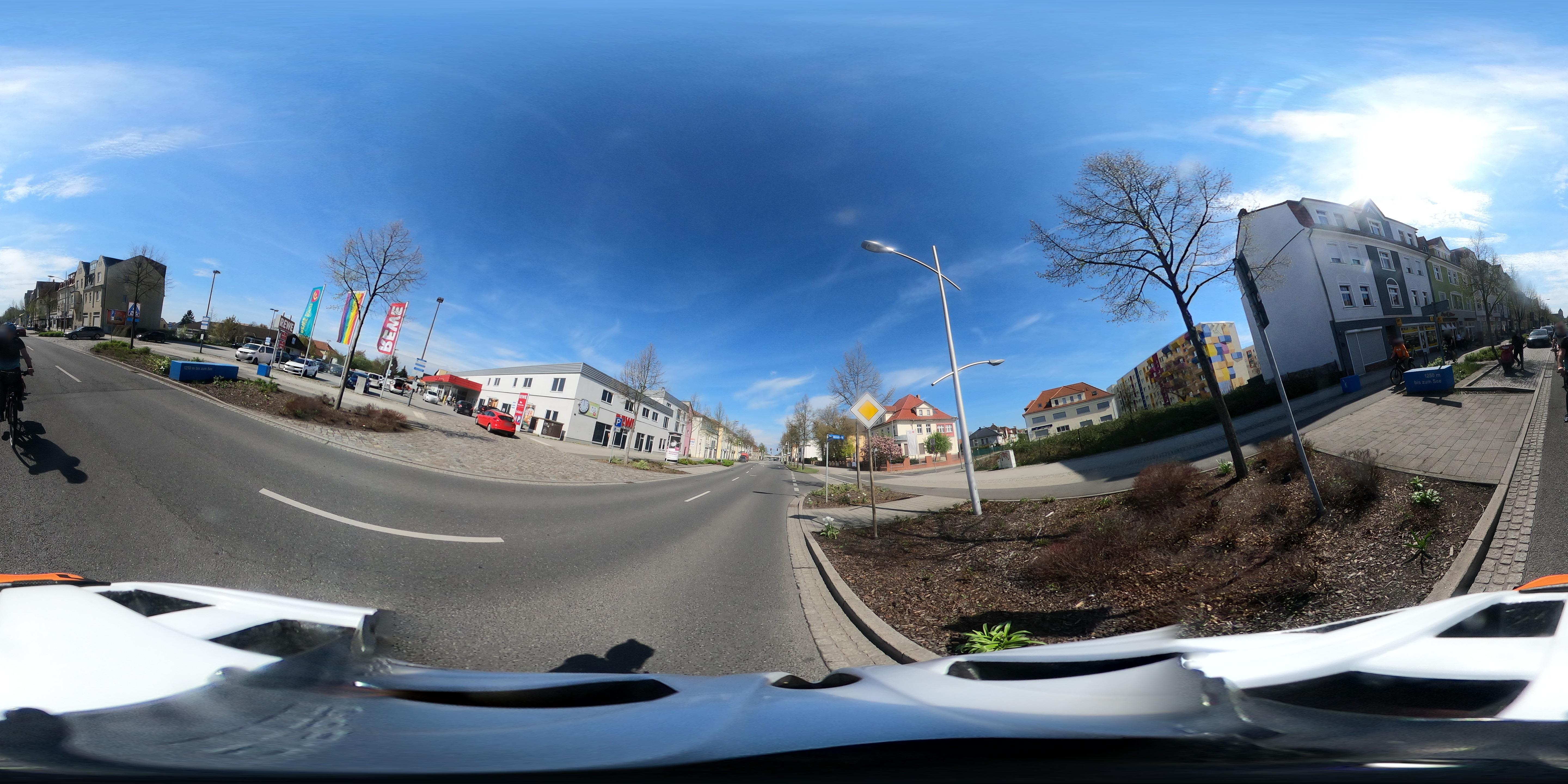 Street view of Senftenberg