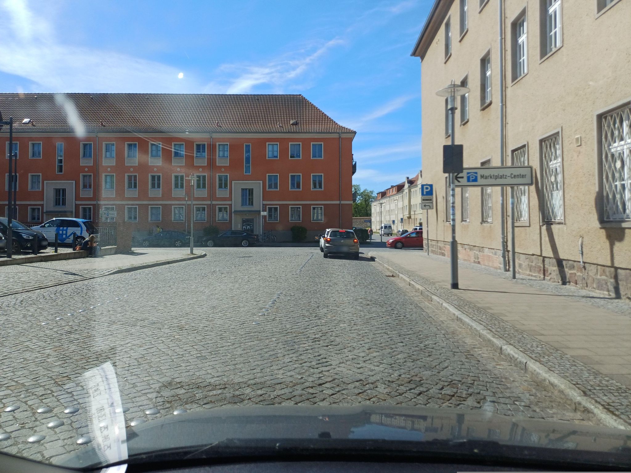 Street view of Neubrandenburg
