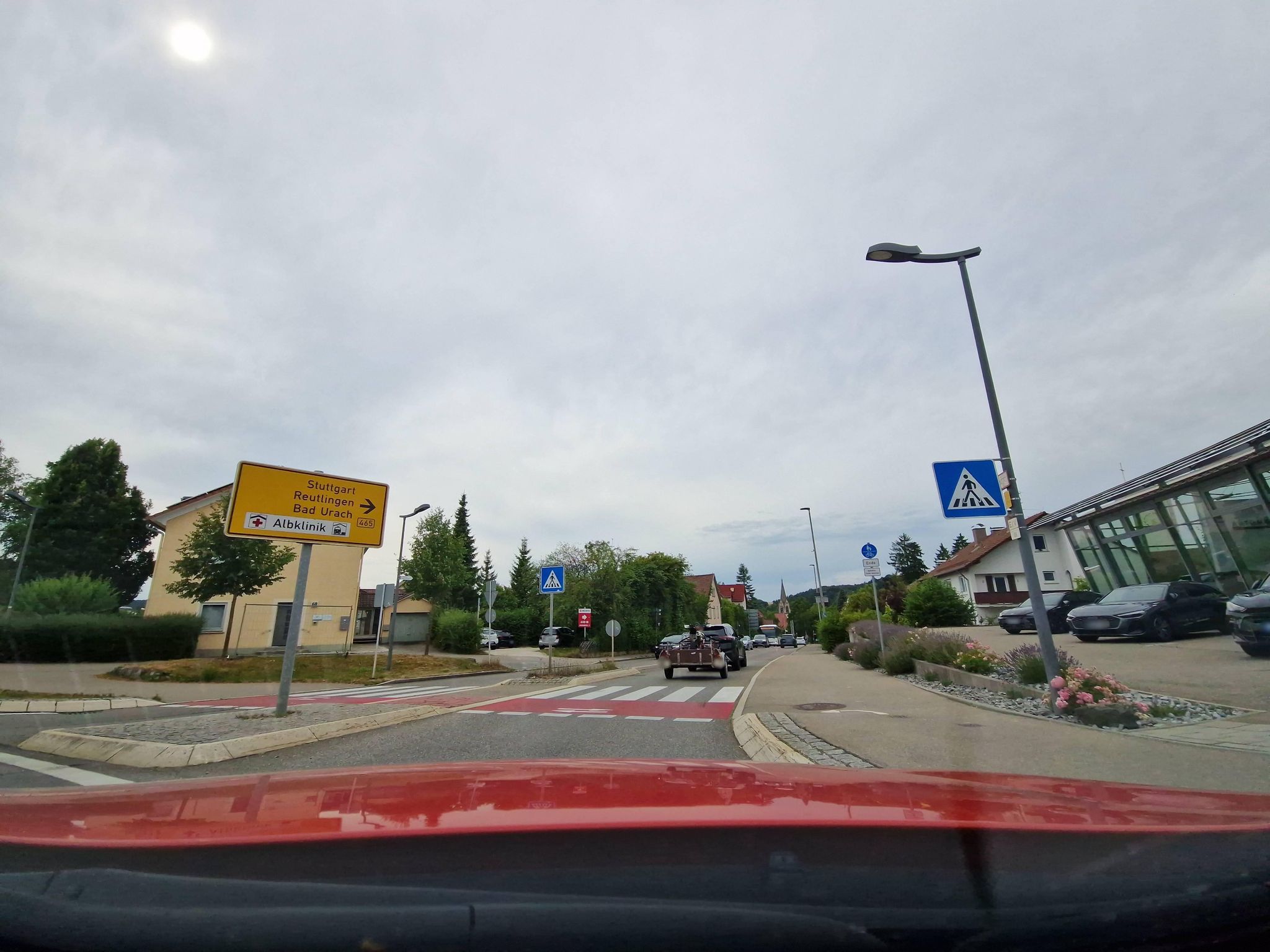 Street view of Münsingen