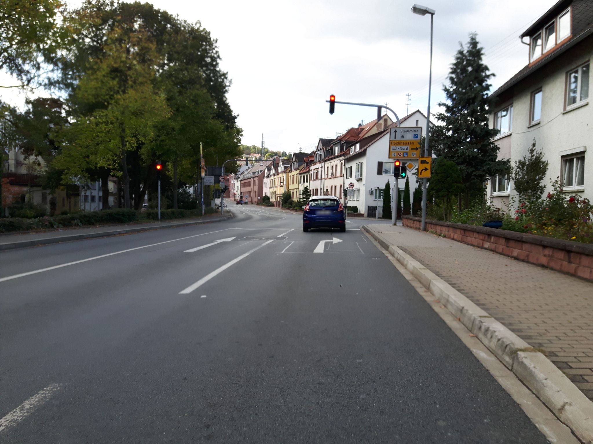 Street view of Tauberbischofsheim