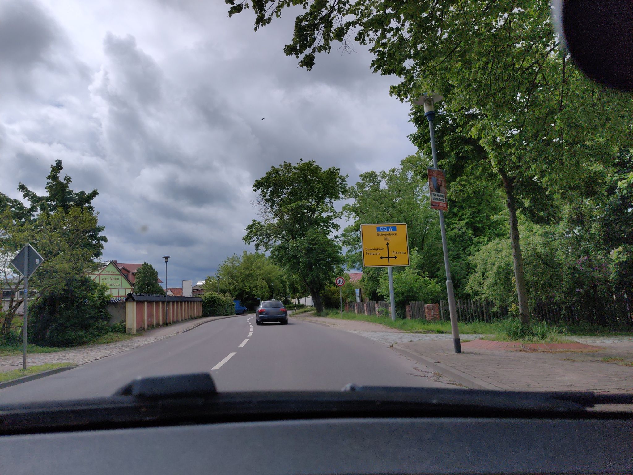 Street view of Plötzky