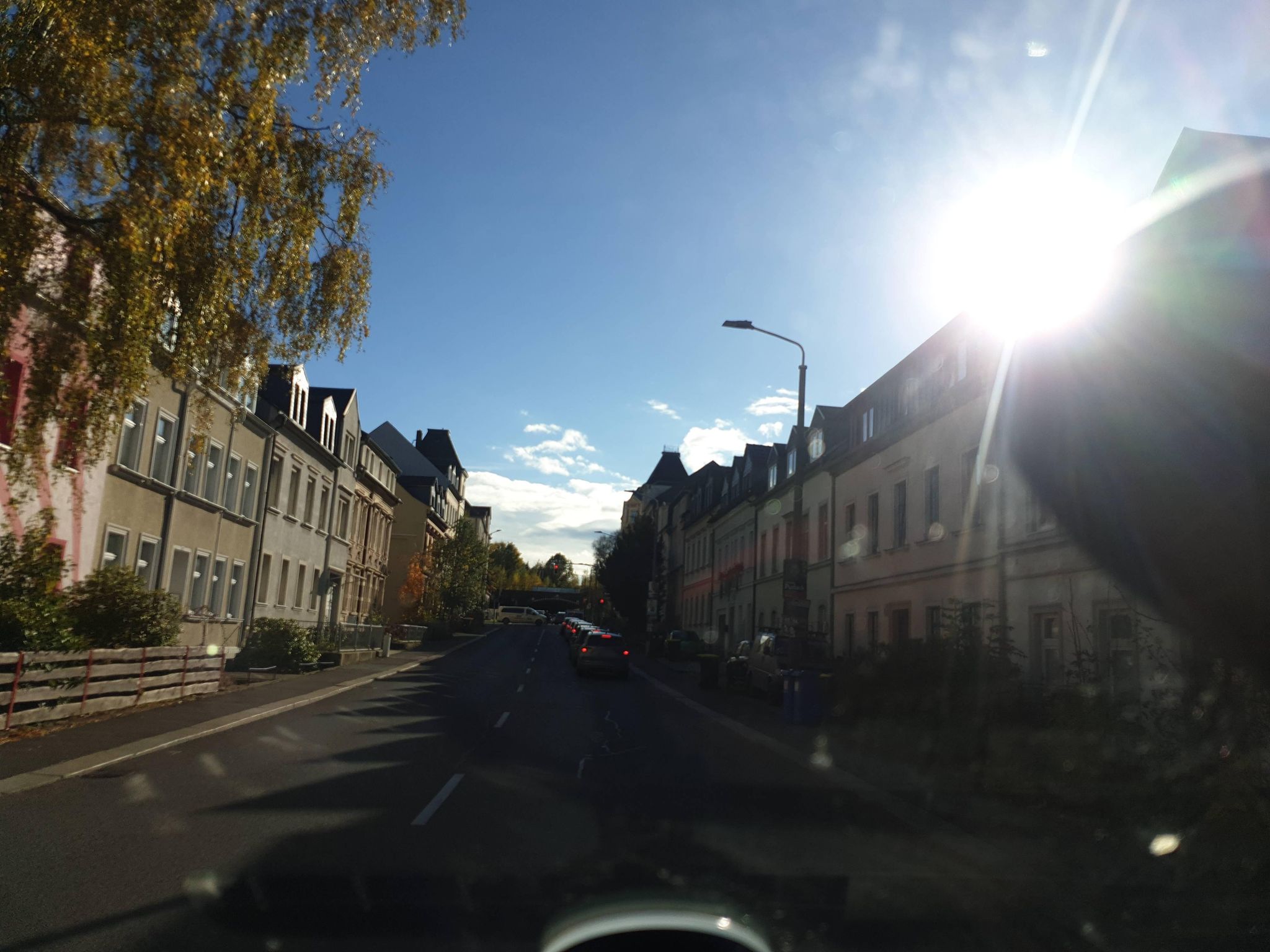 Street view of Freiberg