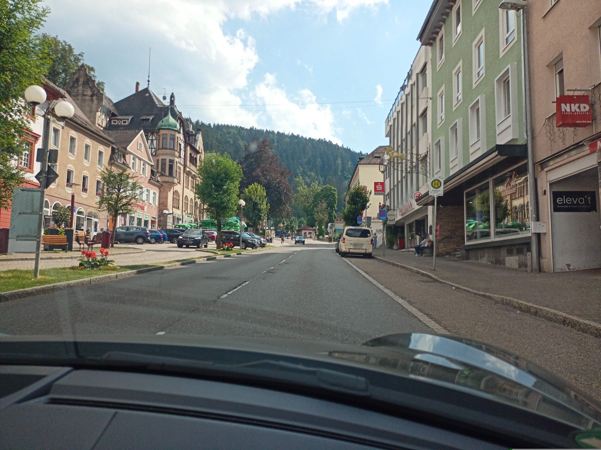 Street view of Triberg