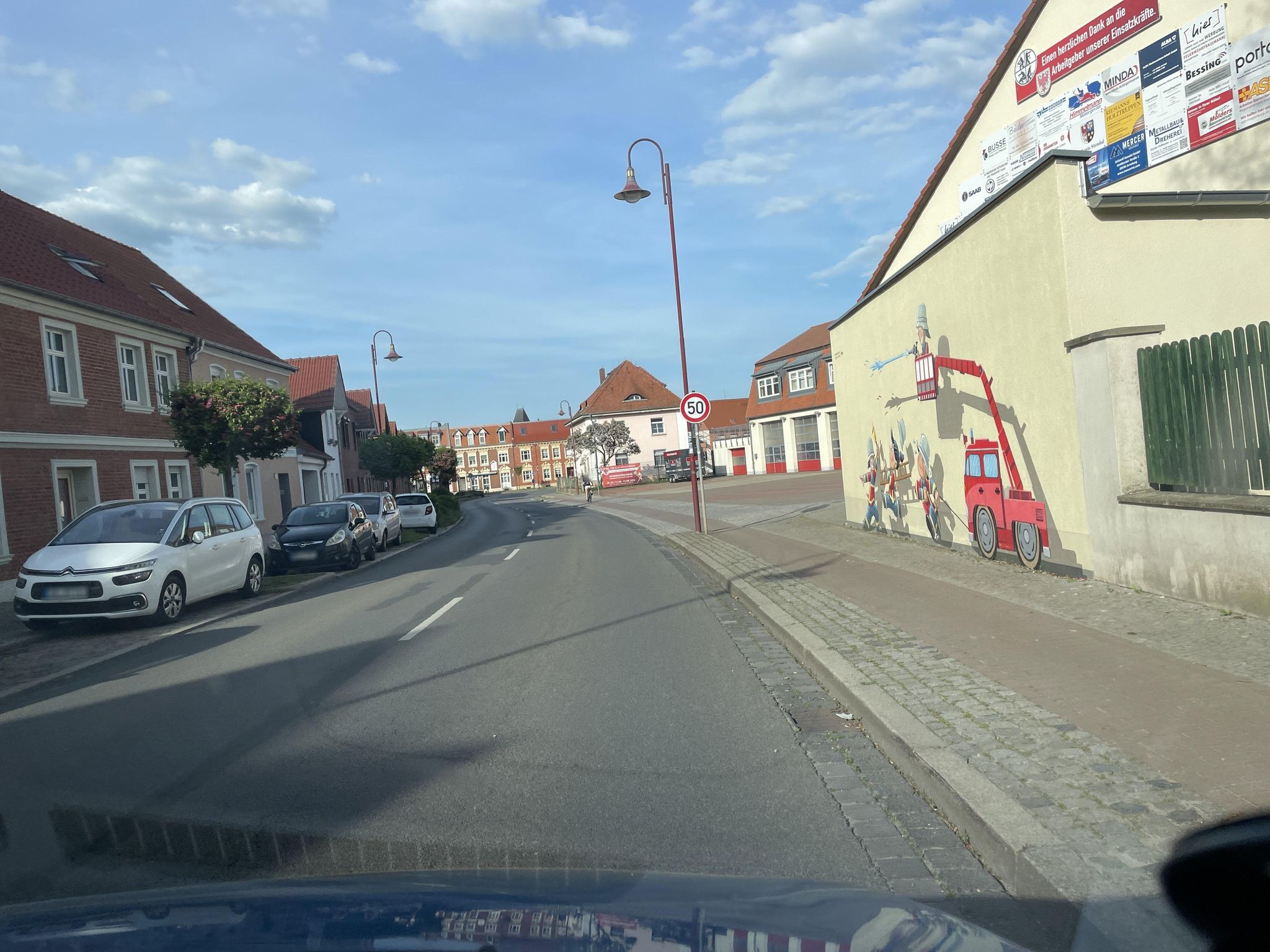 Street view of Tangermünde
