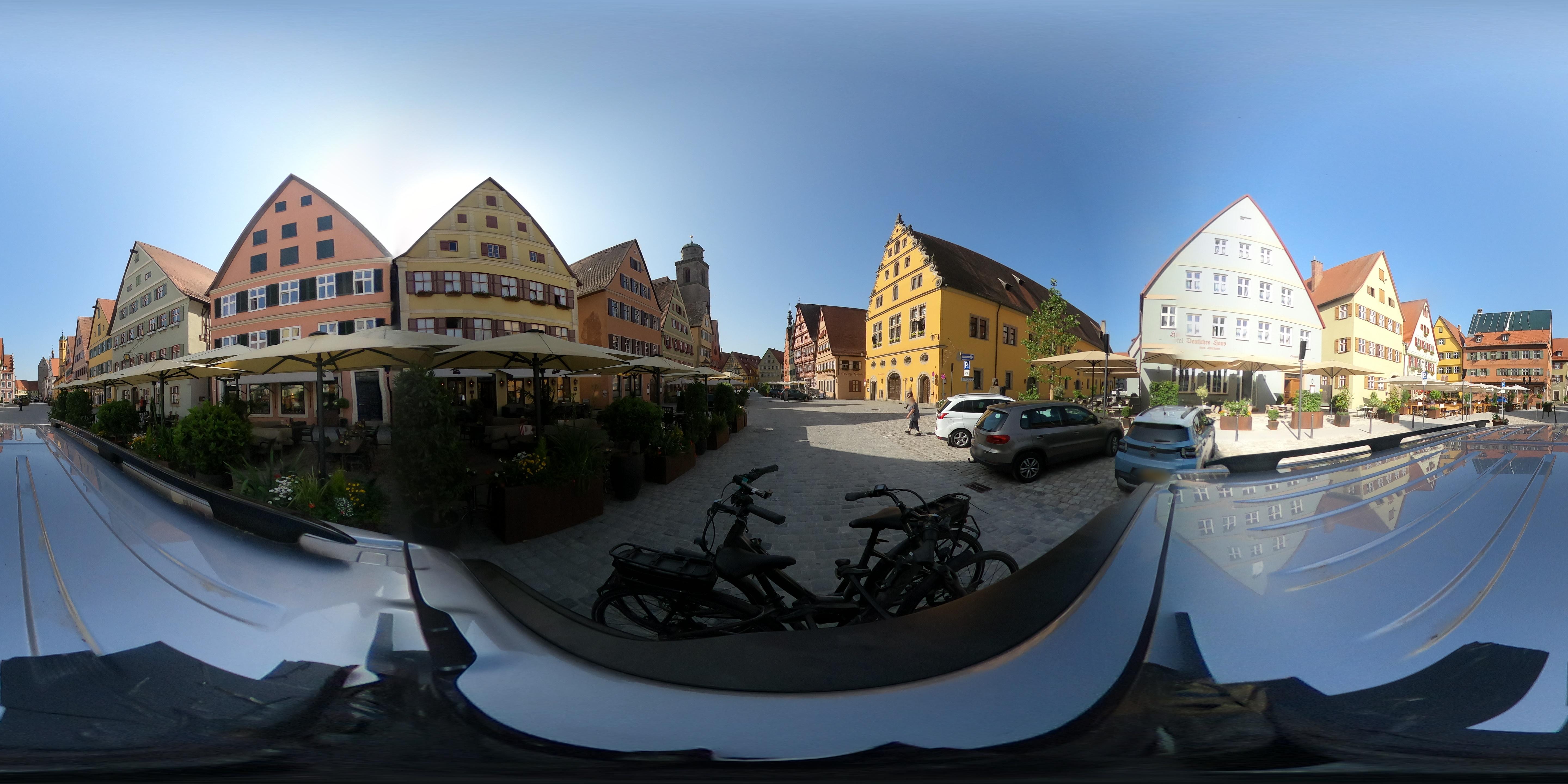 Street view of Dinkelsbühl