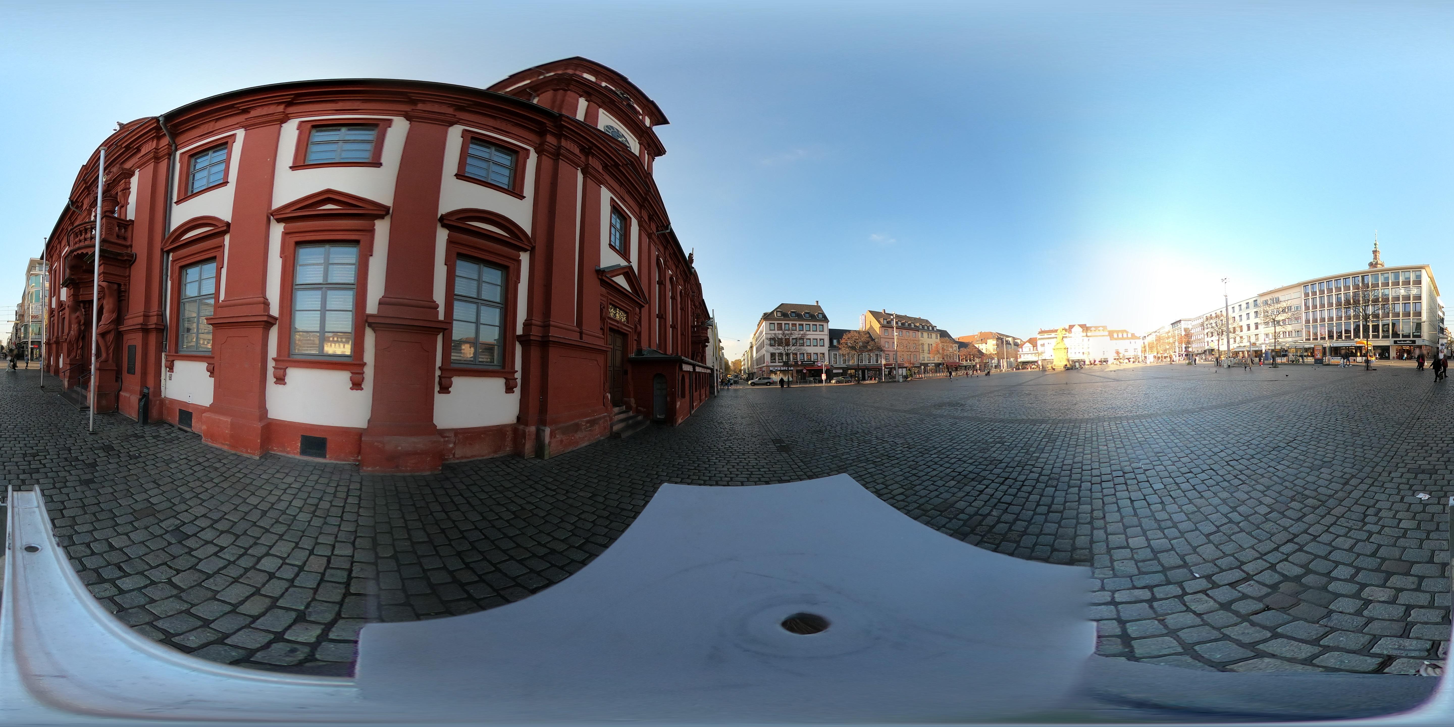 Street view of Mannheim