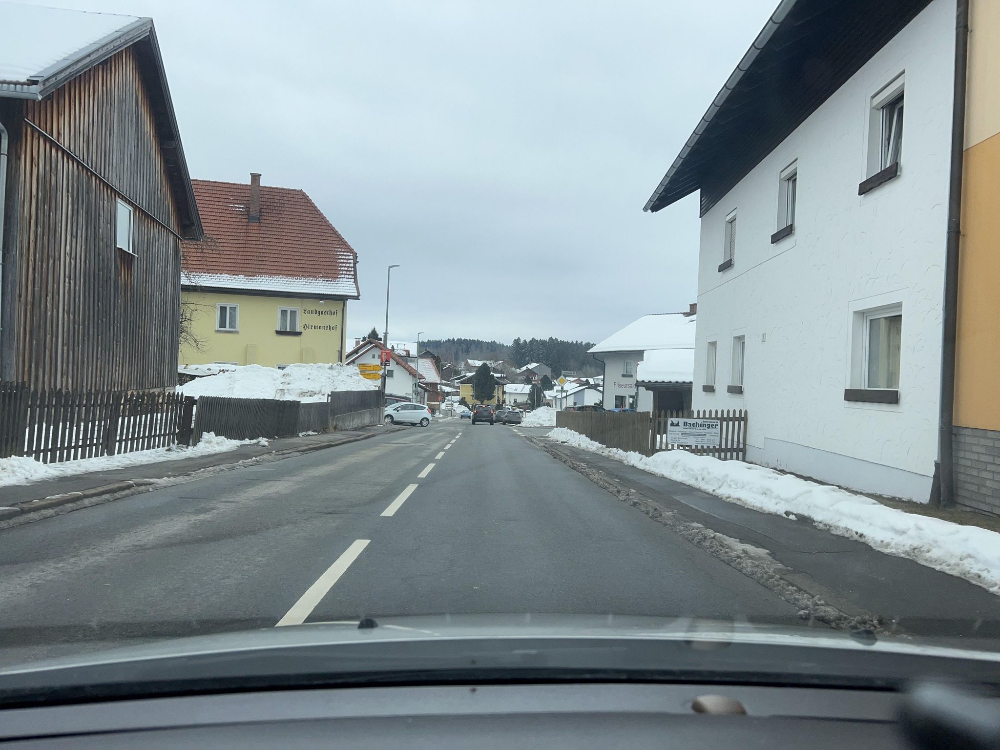 Street view of Bischofsmais