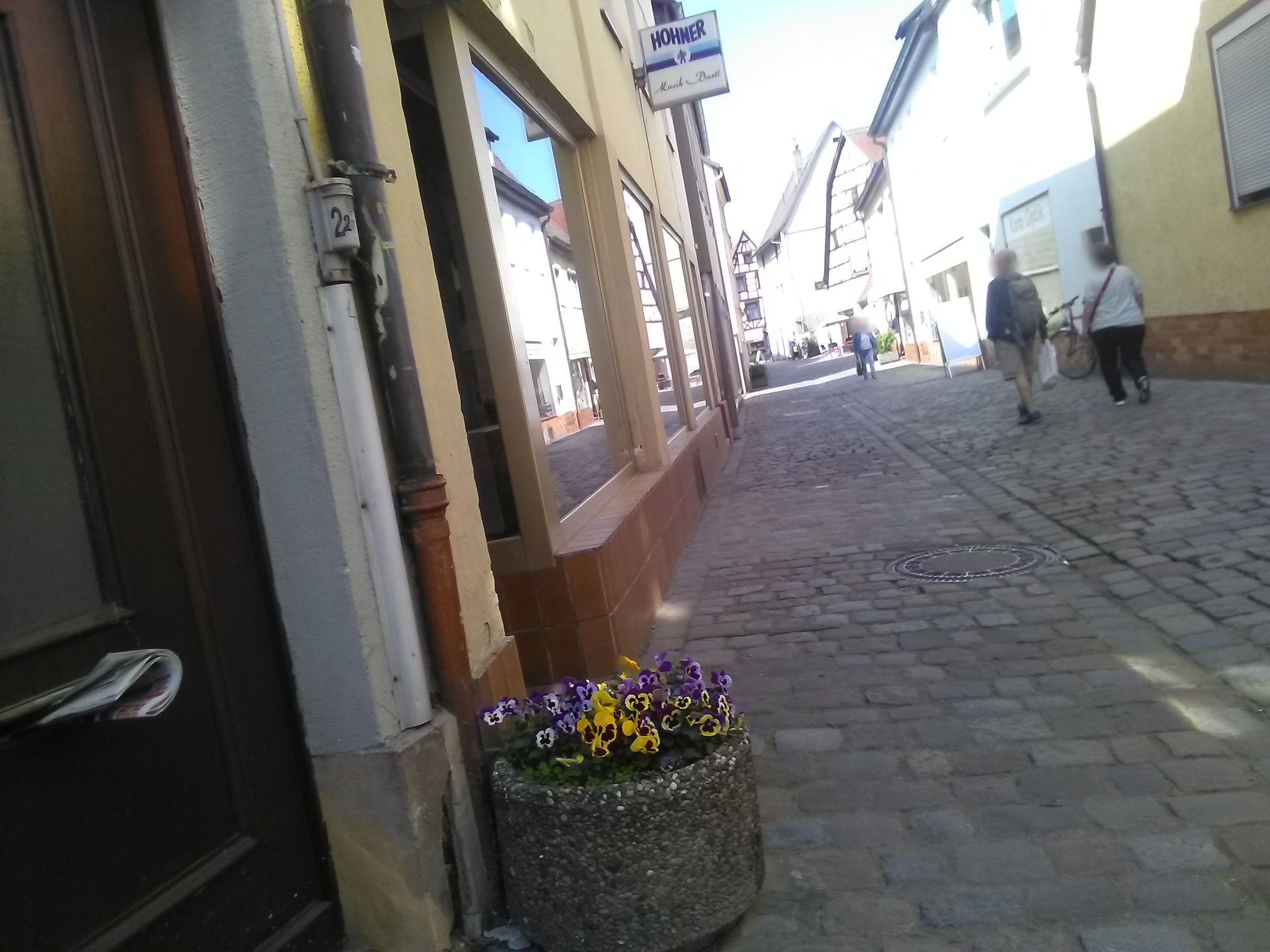 Street view of Forchheim