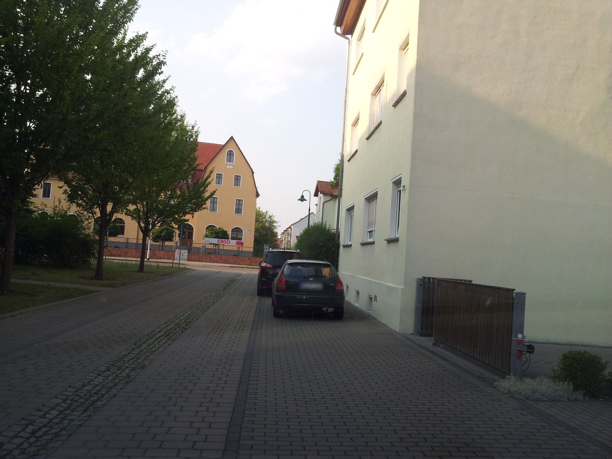 Street view of Hoyerswerda