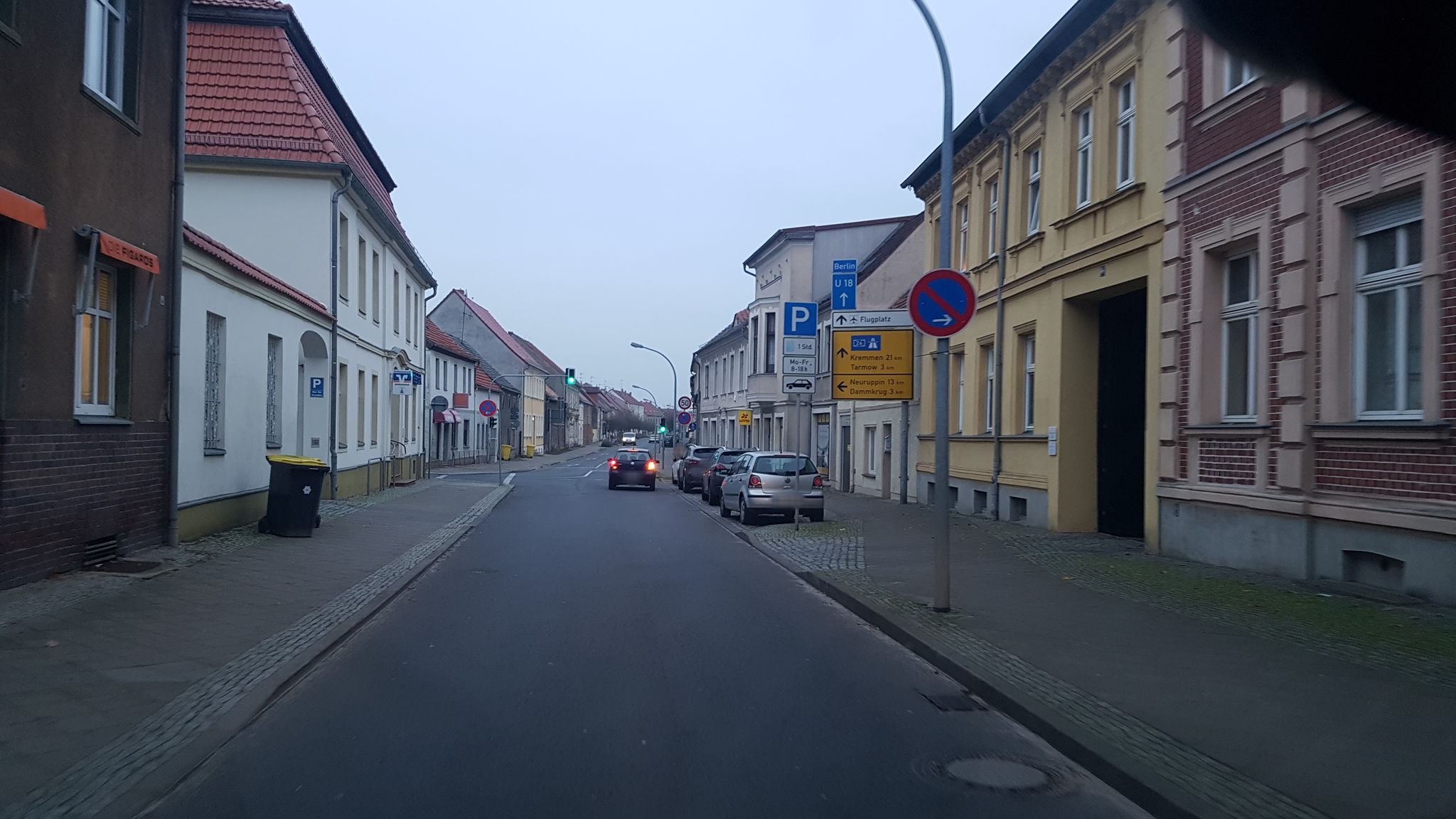 Street view of Fehrbellin