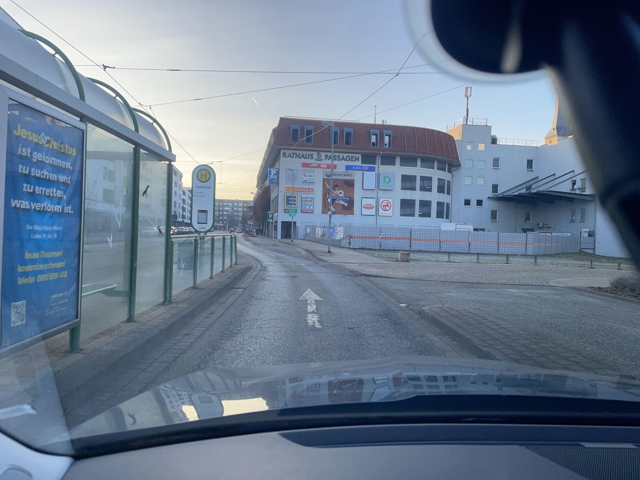 Street view of Halberstadt