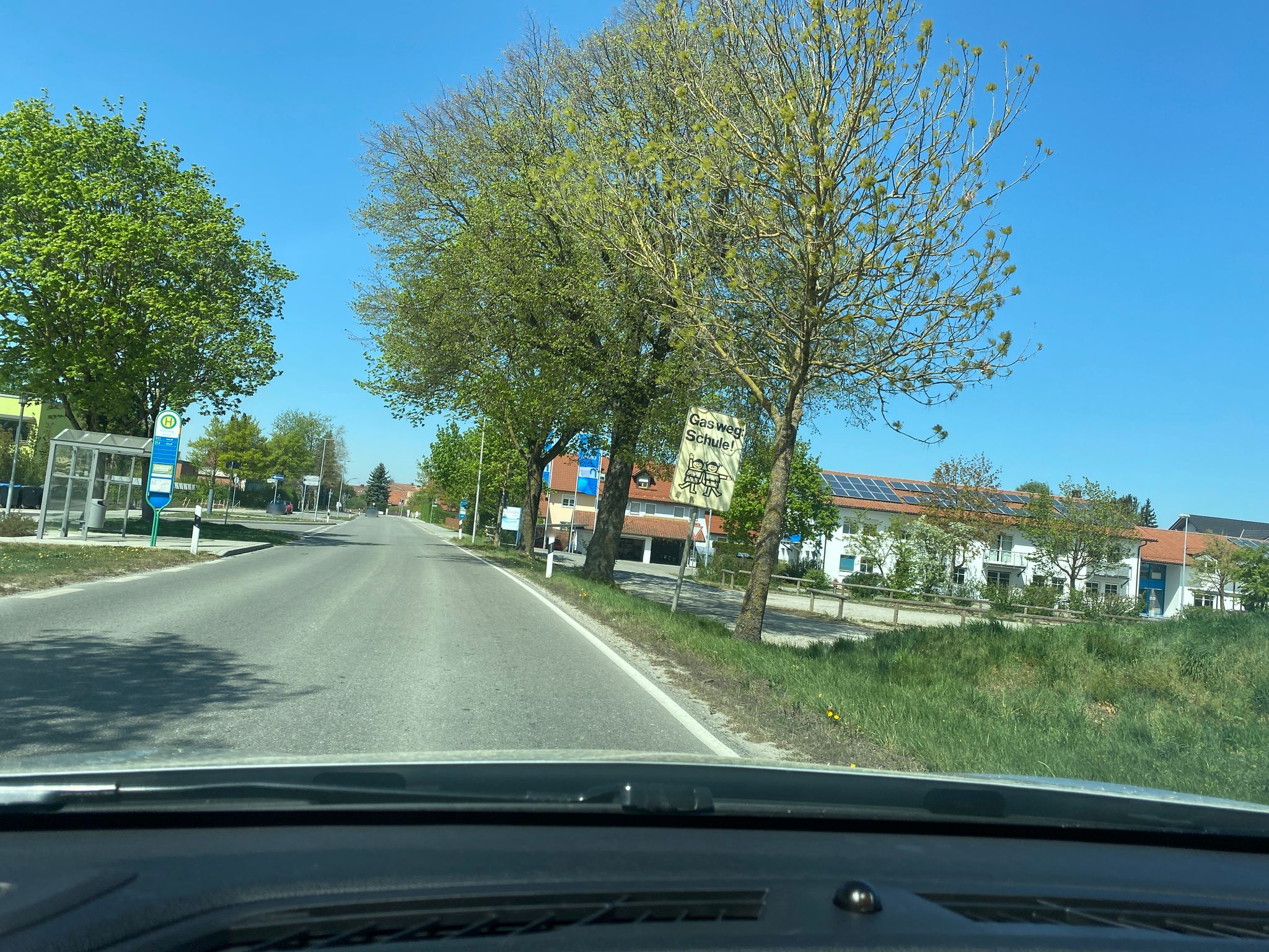 Street view of Oberding