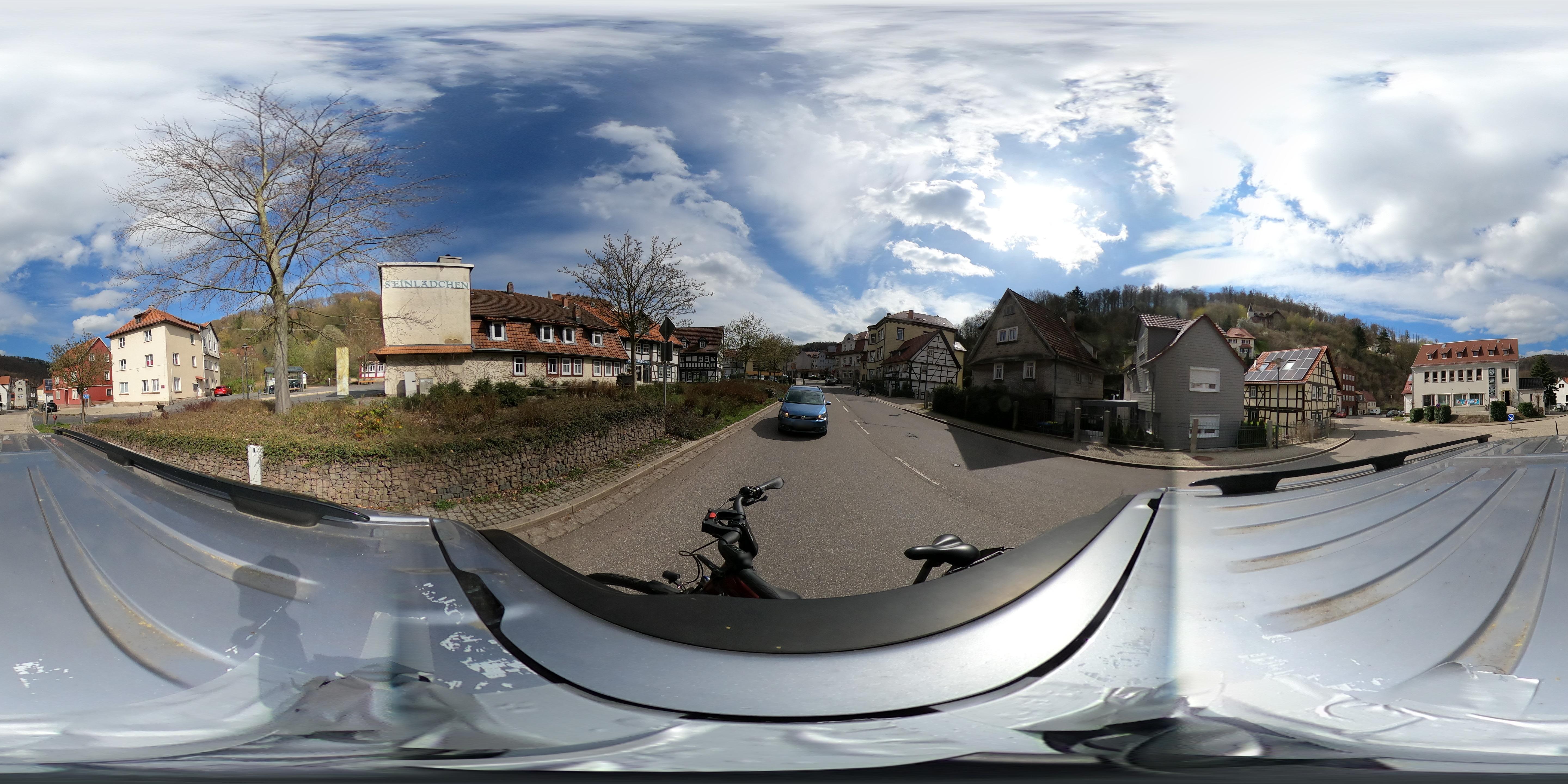Street view of Ruhla