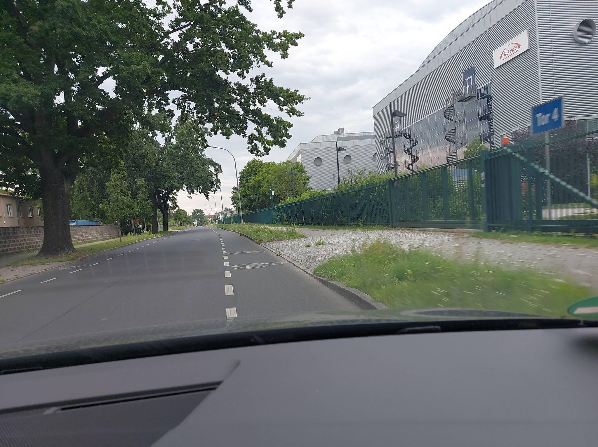 Street view of Oranienburg