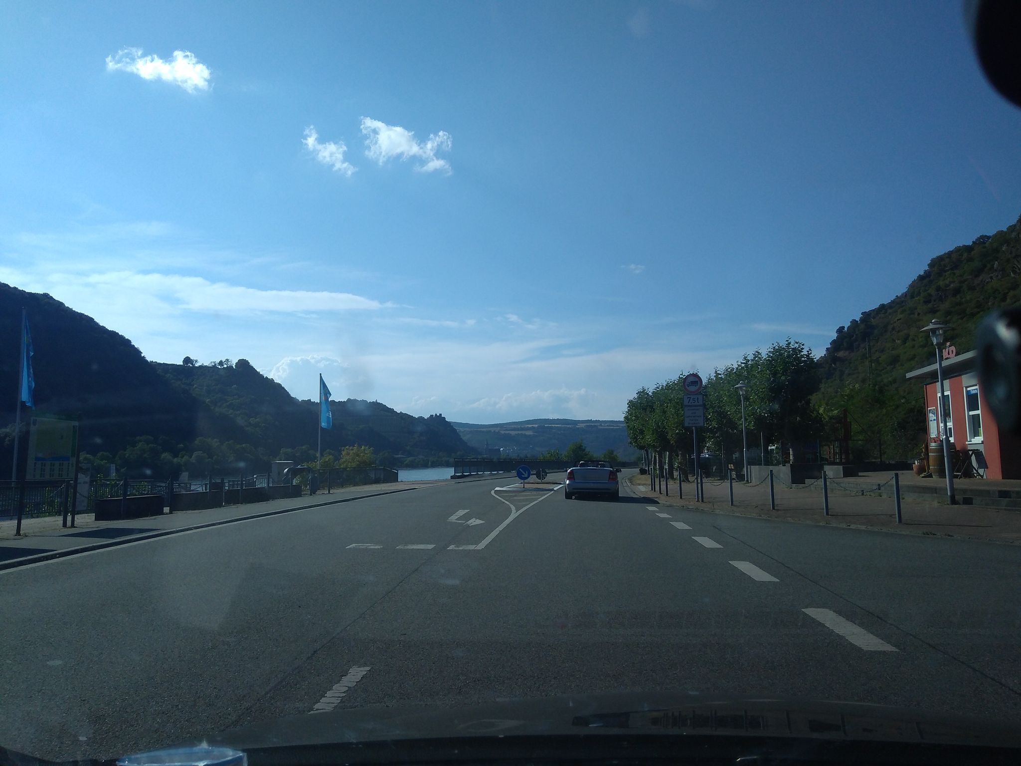 Street view of Kaub