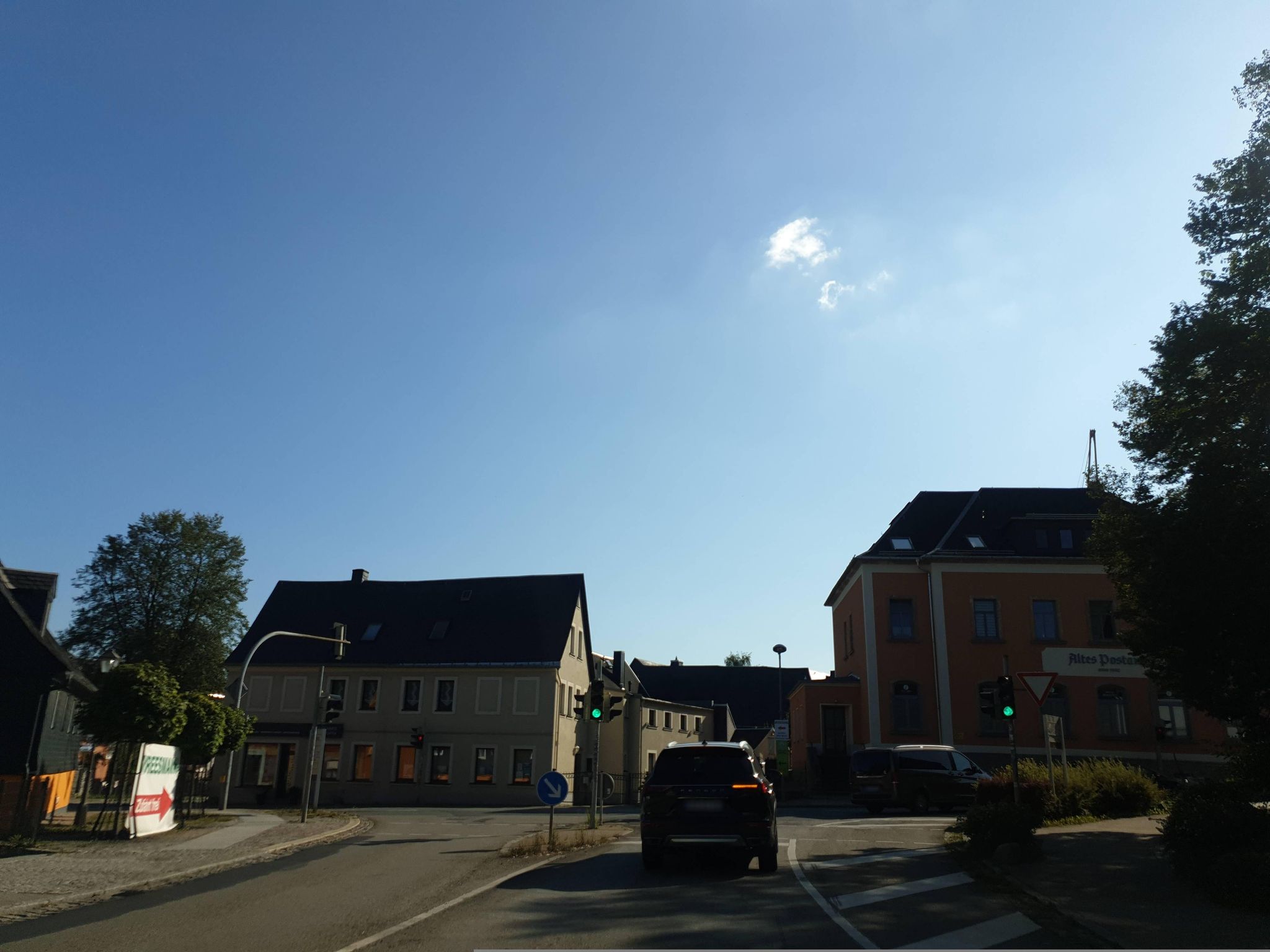 Street view of Zwönitz