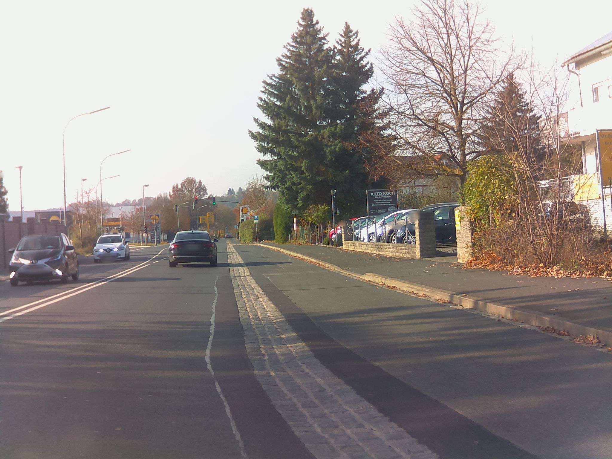 Street view of Bad Neustadt an der Saale