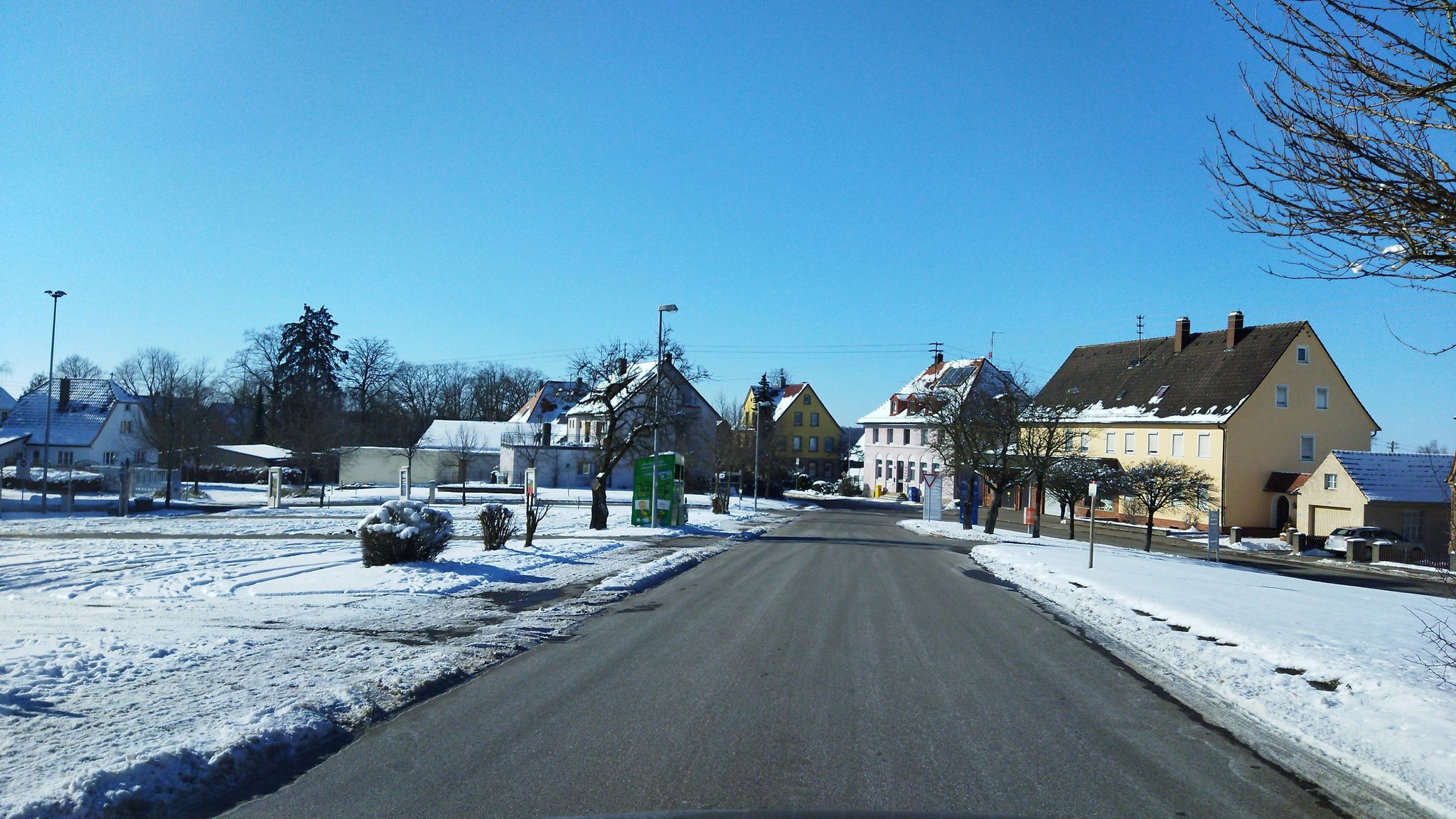 Street view of Langenburg