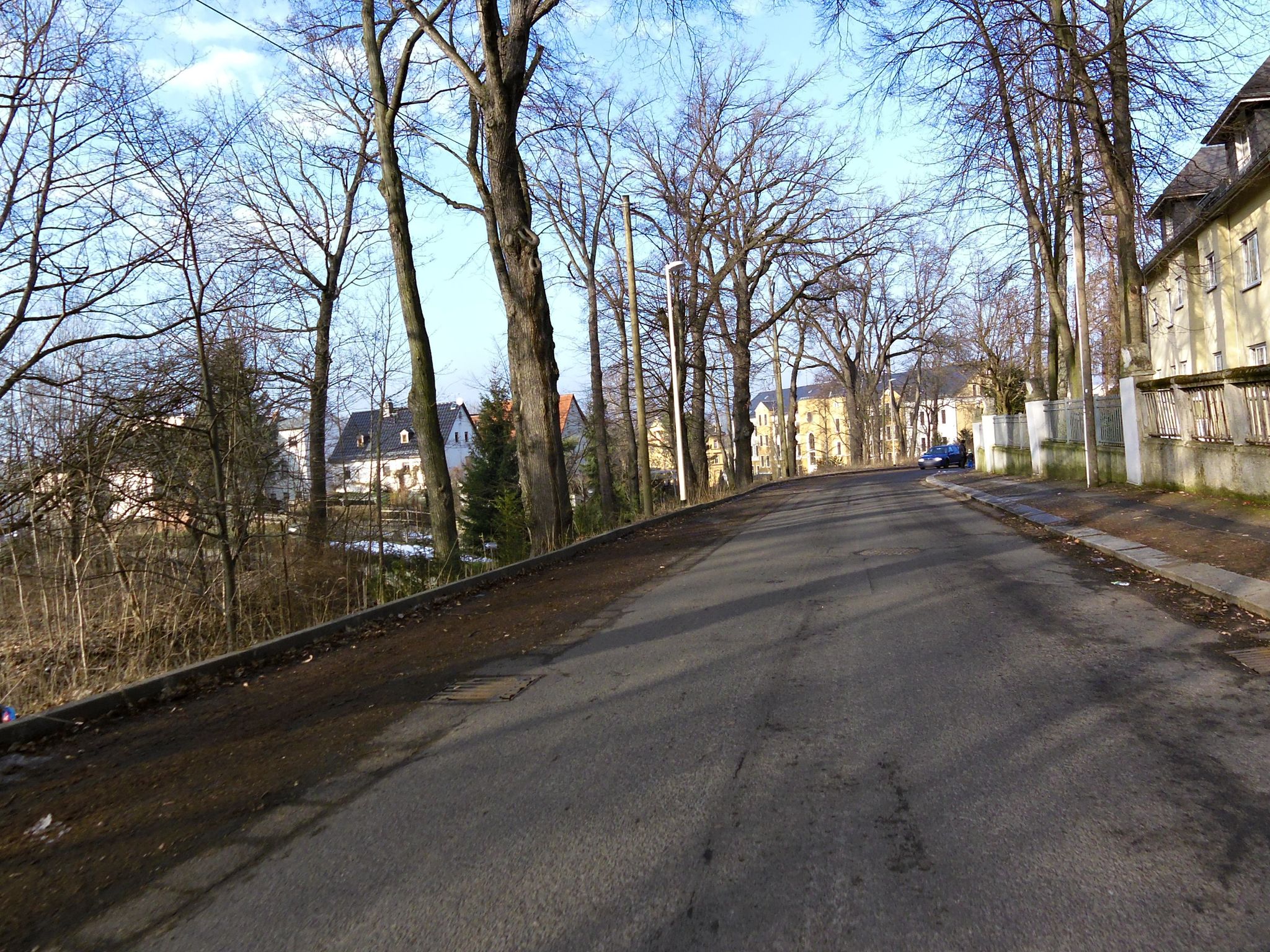Street view of Glauchau
