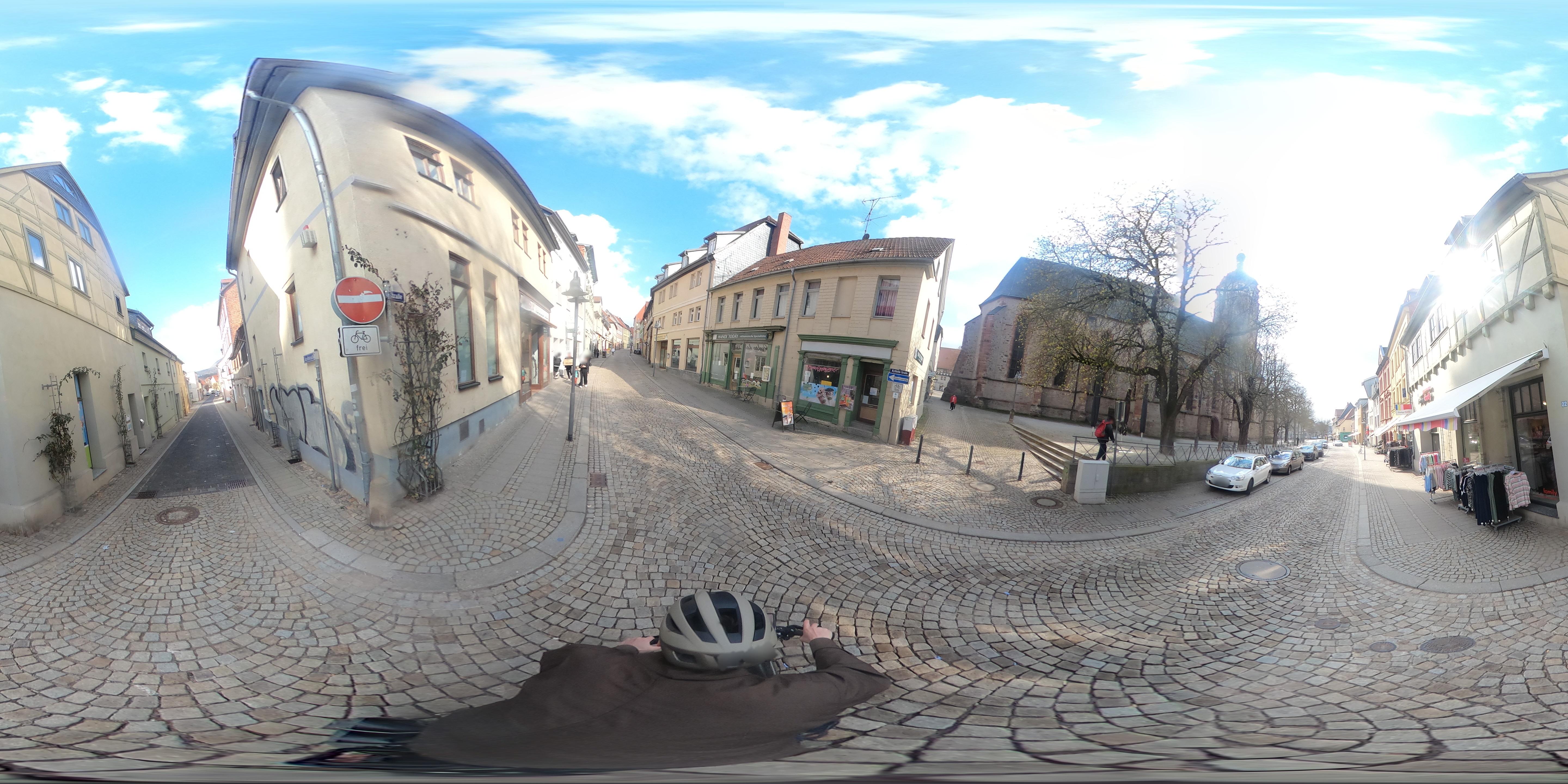 Street view of Sangerhausen