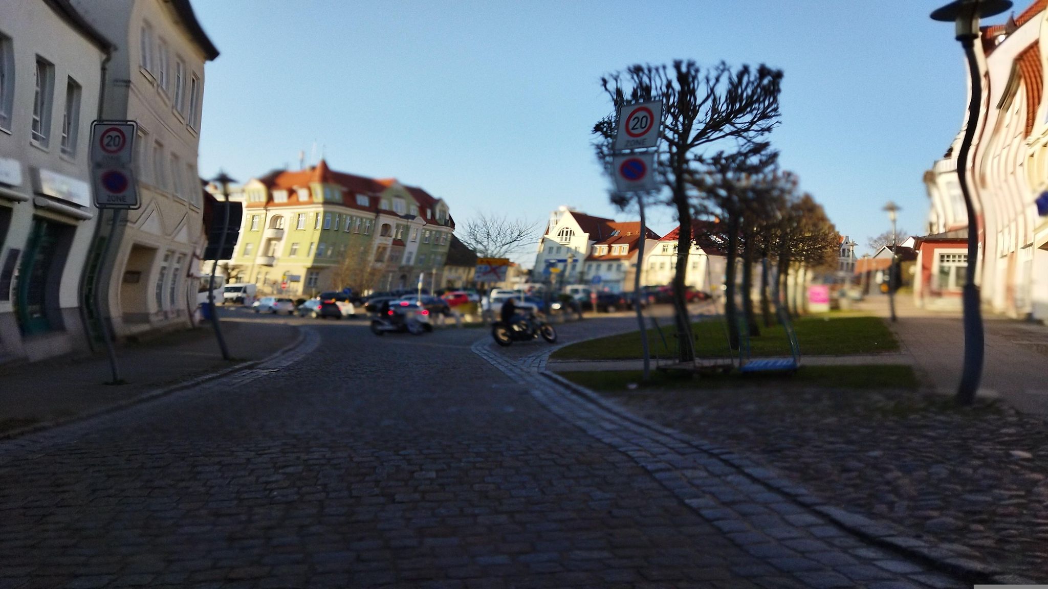 Street view of Bergen auf Rügen