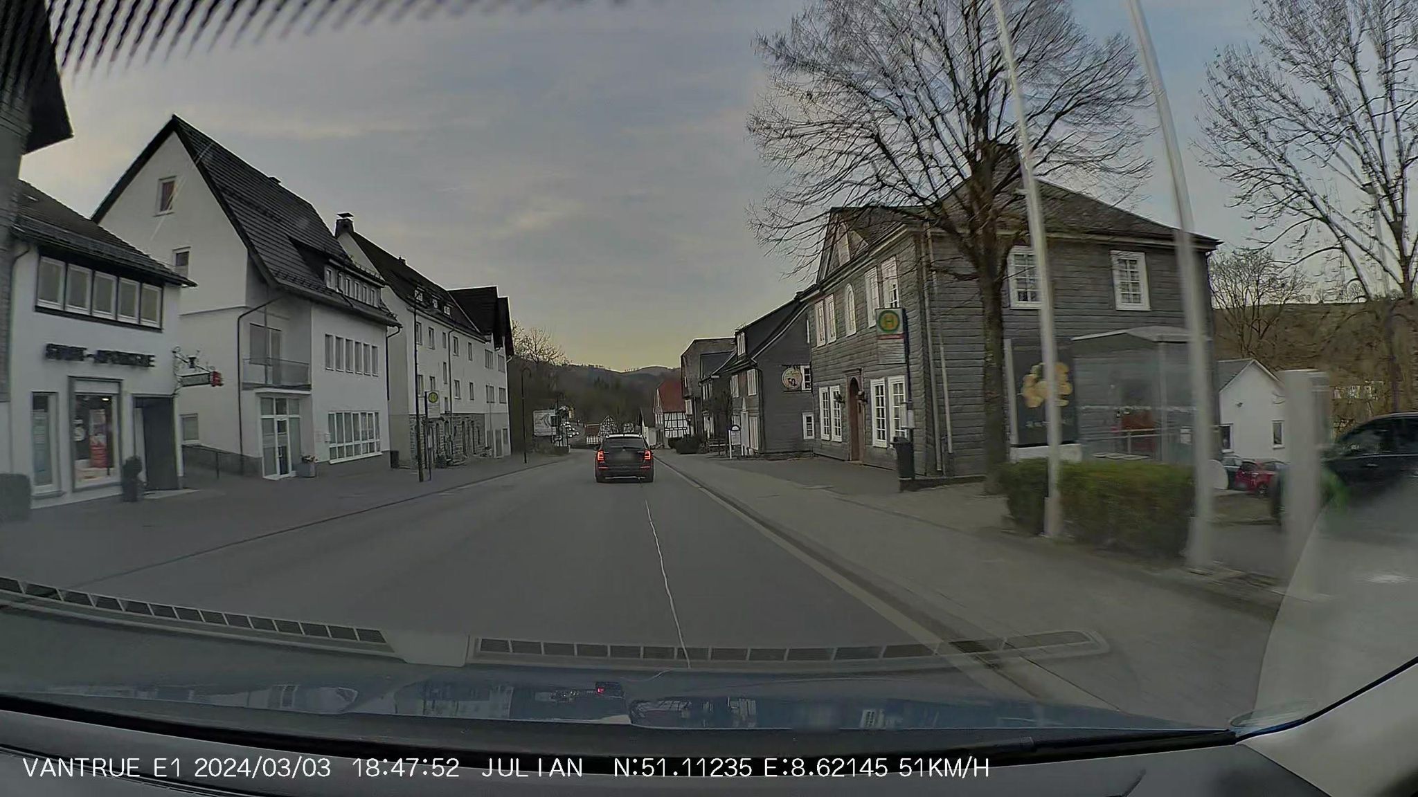 Street view of Hallenberg