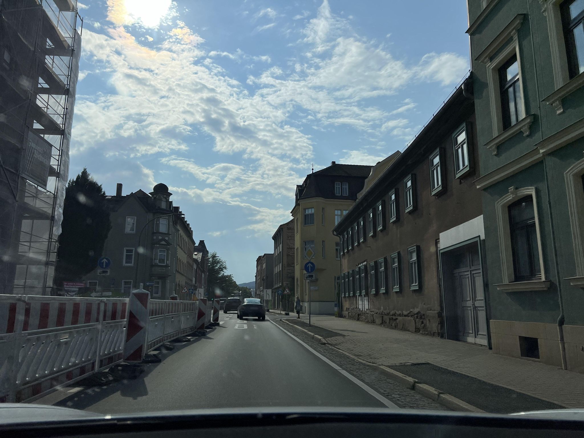 Street view of Rudolstadt
