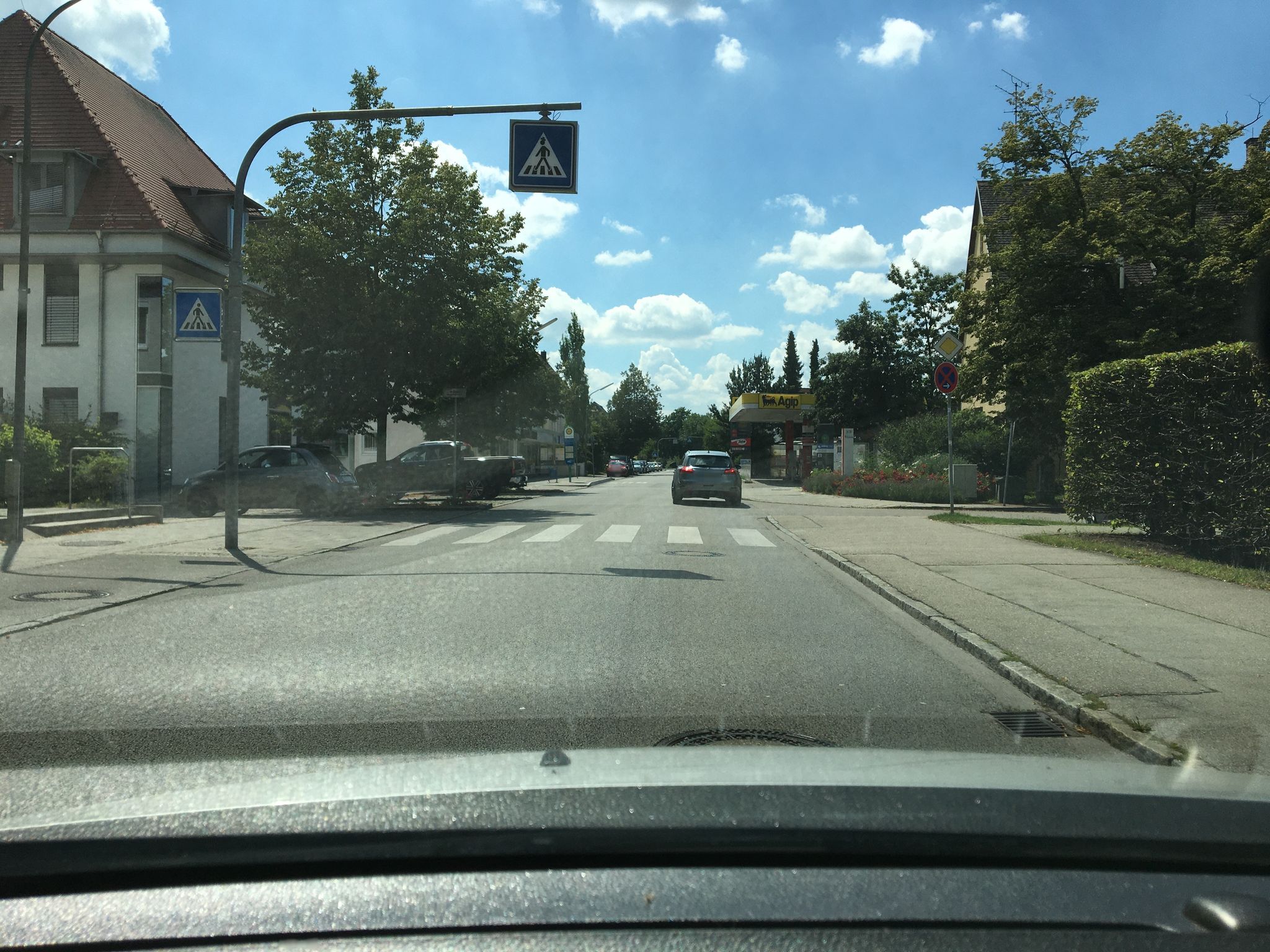 Street view of Unterschleißheim