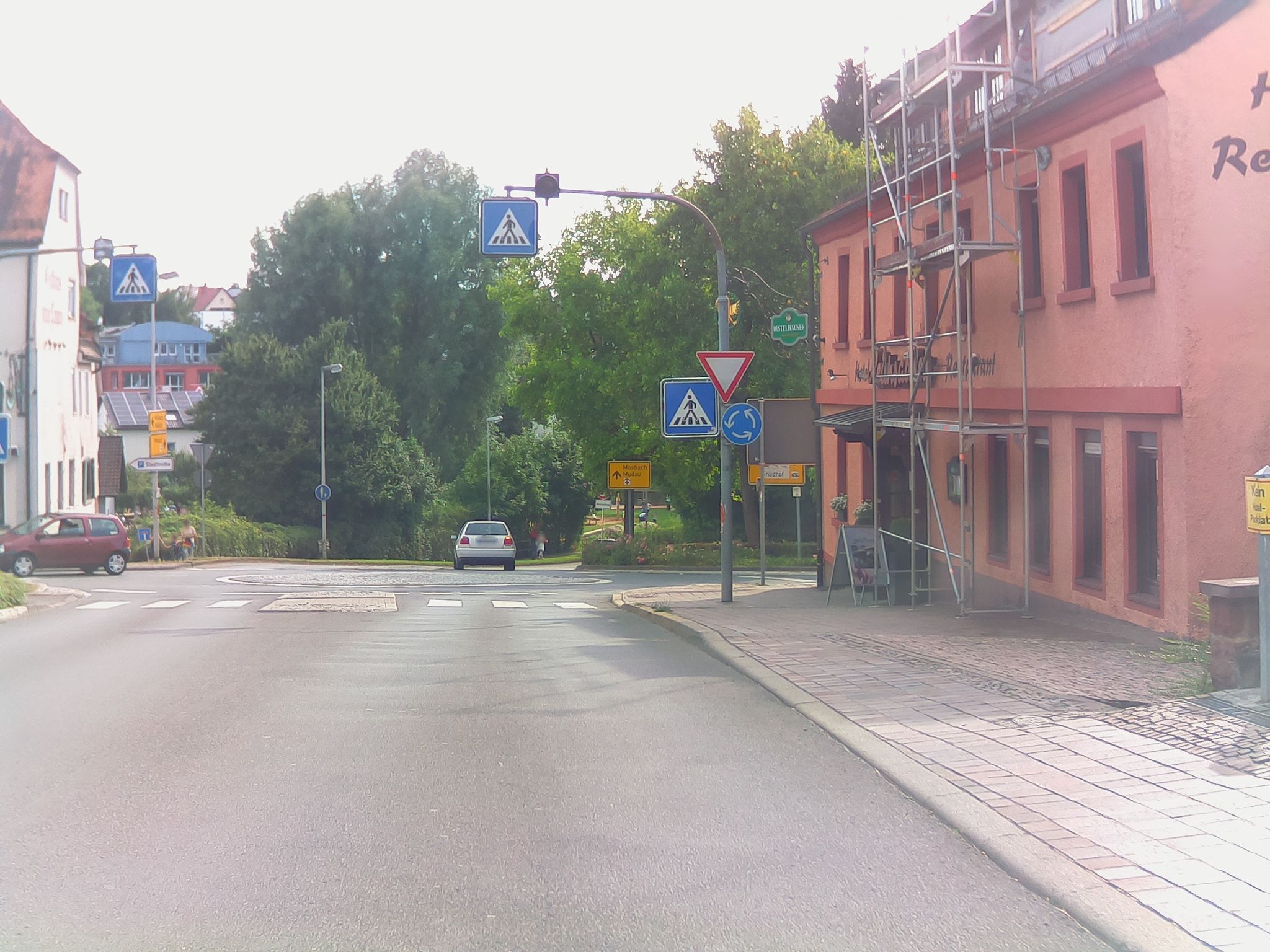Street view of Buchen in Odenwald