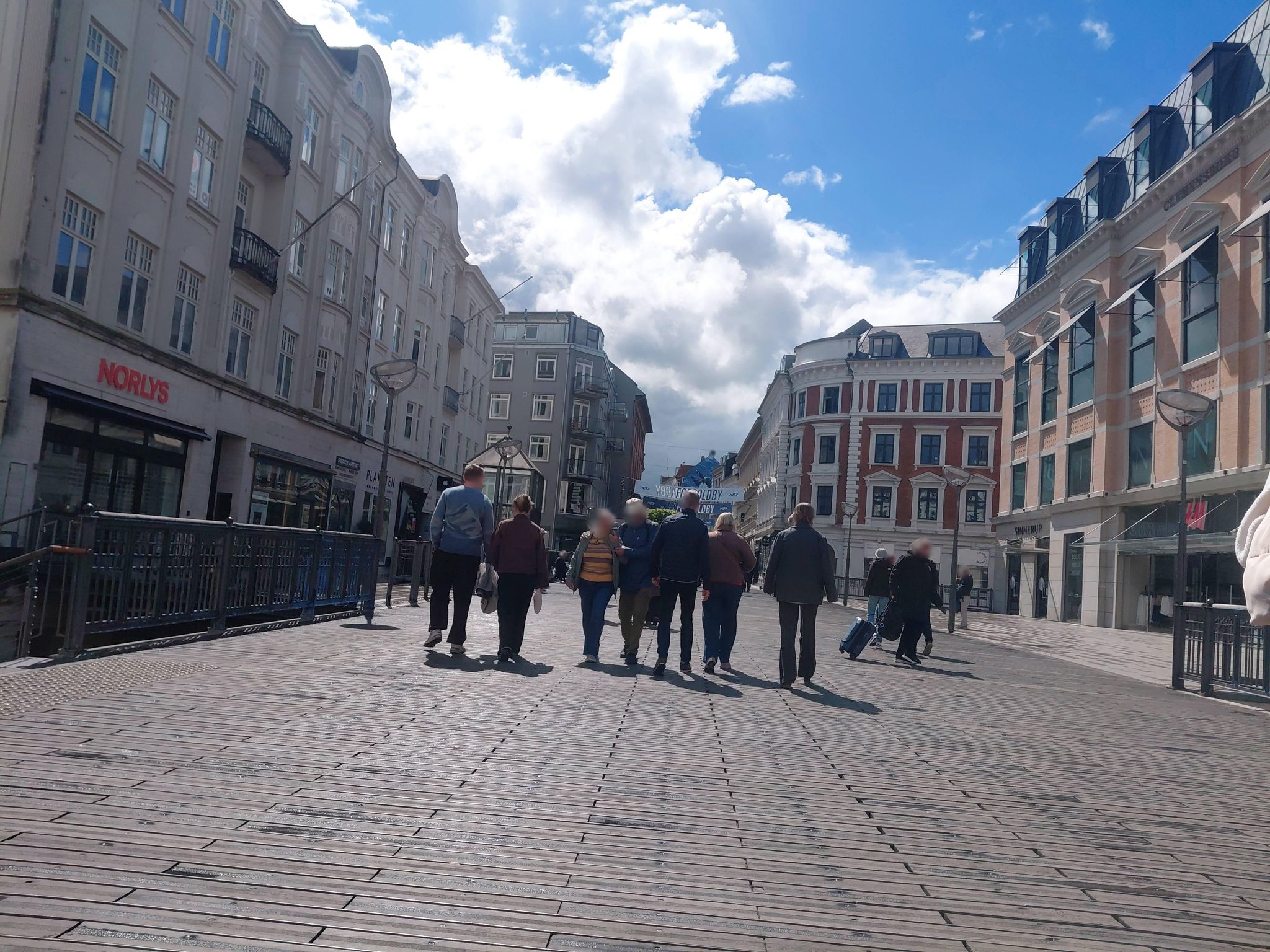 Street view of Århus