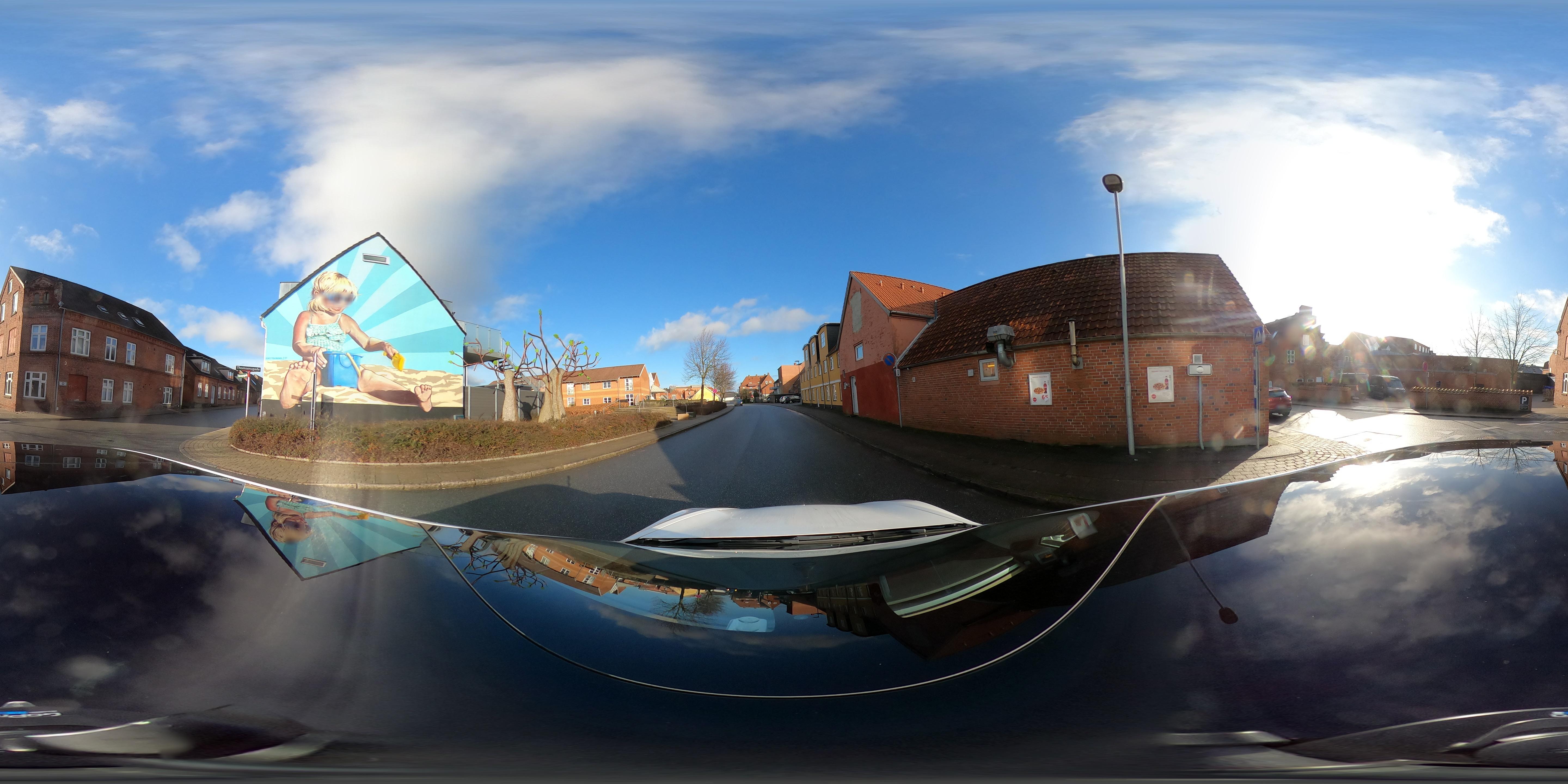 Street view of Skive