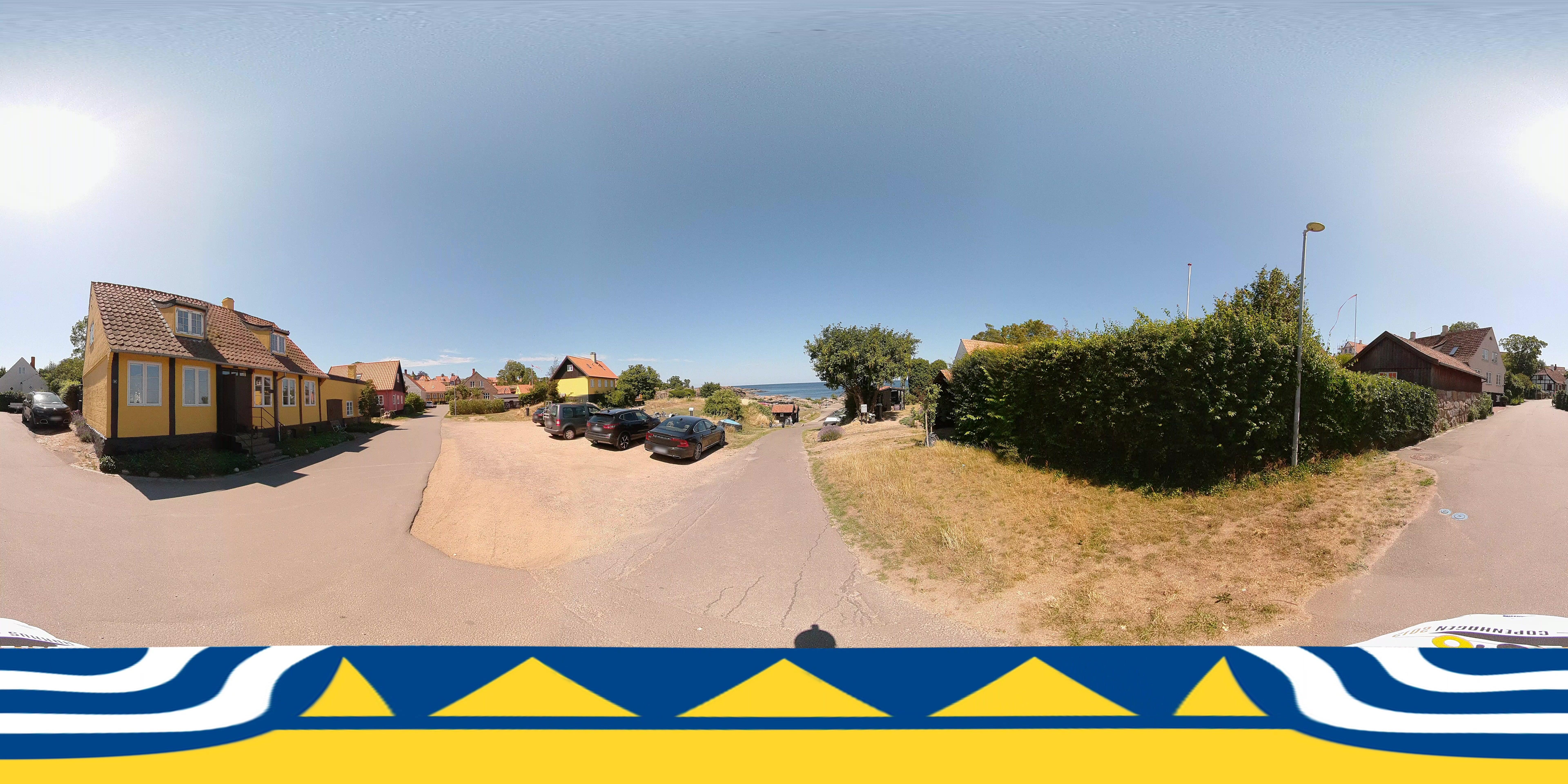 Street view of Svaneke