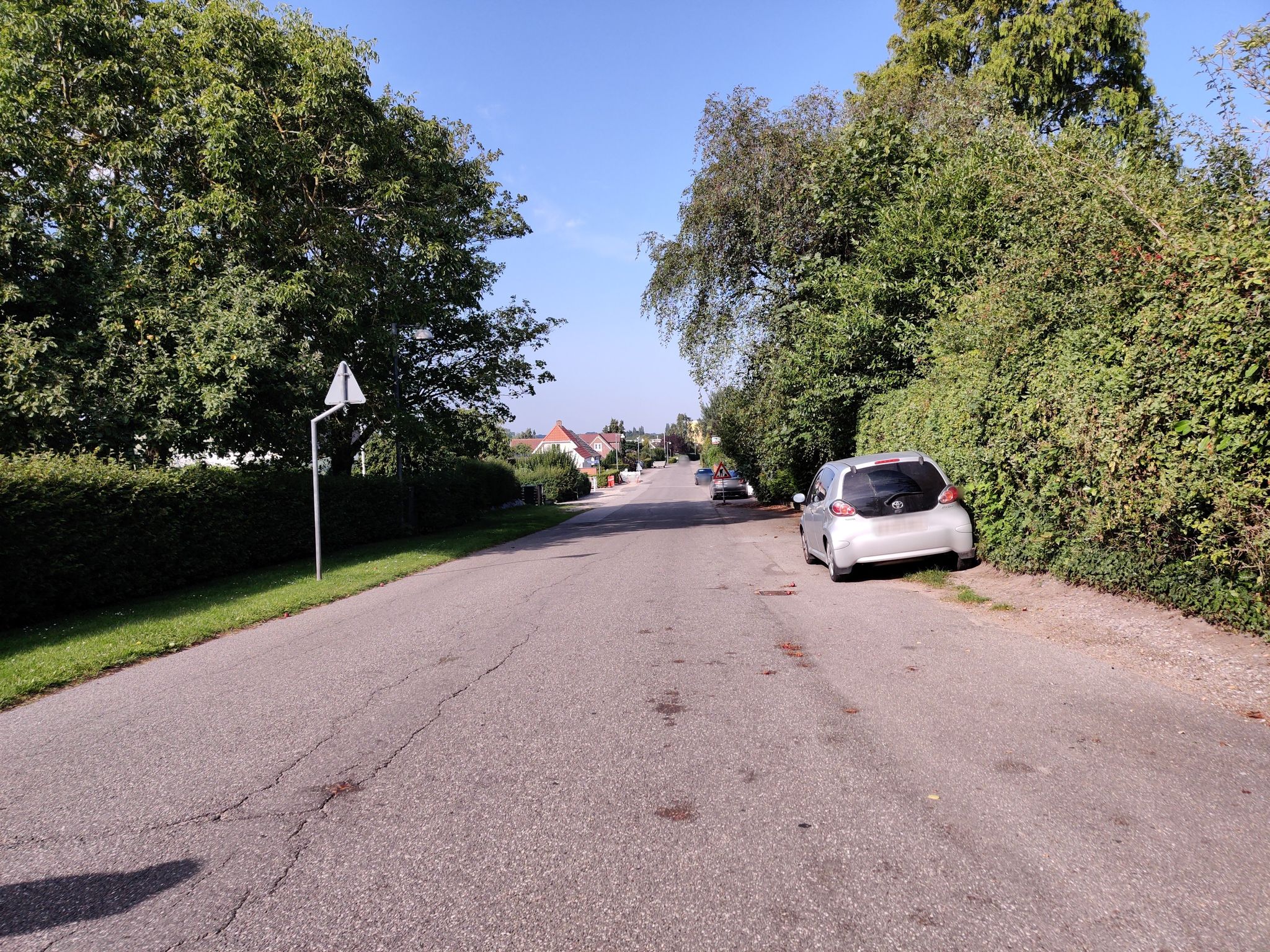 Street view of Væggerløse