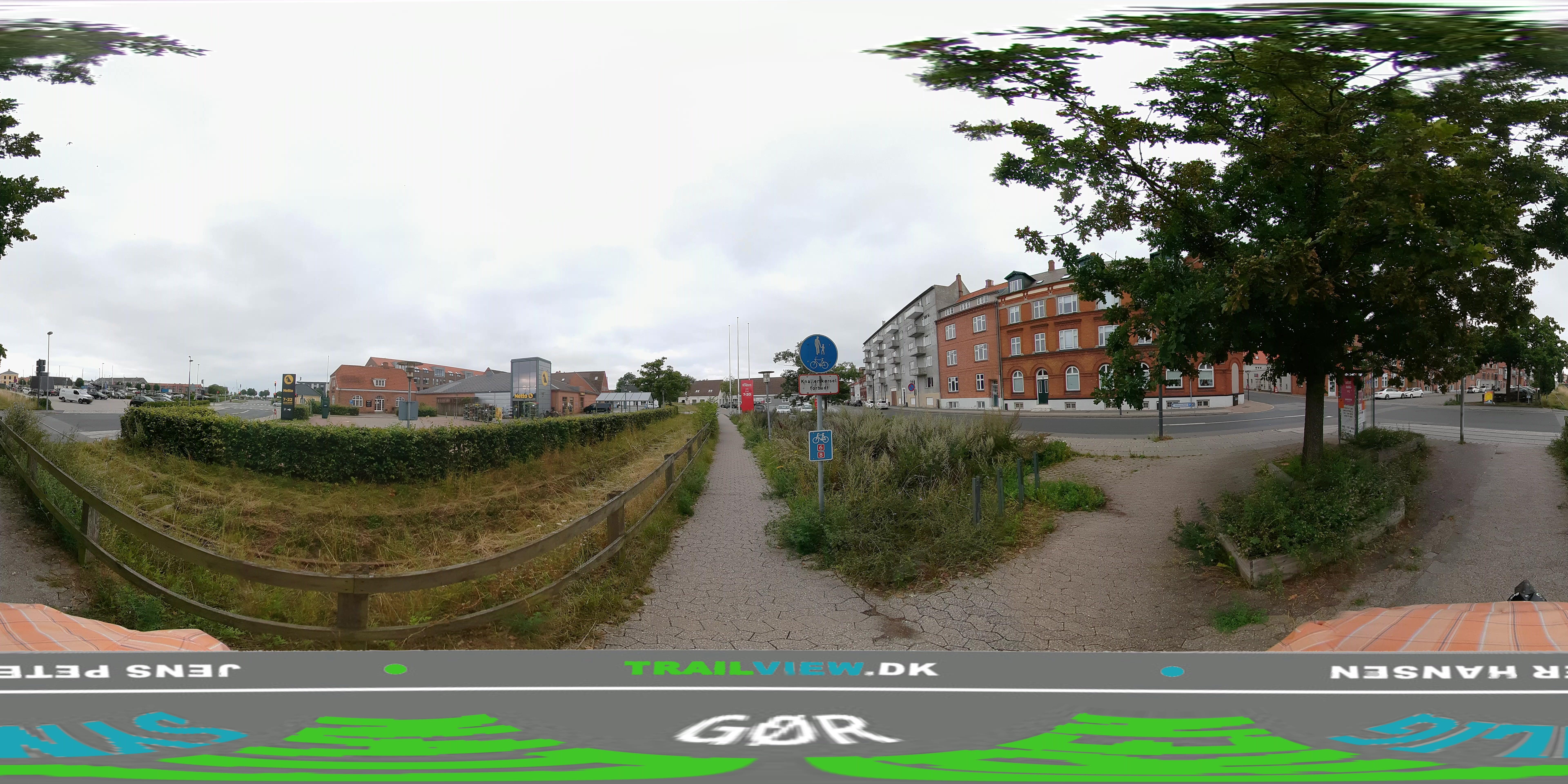 Street view of Nyborg