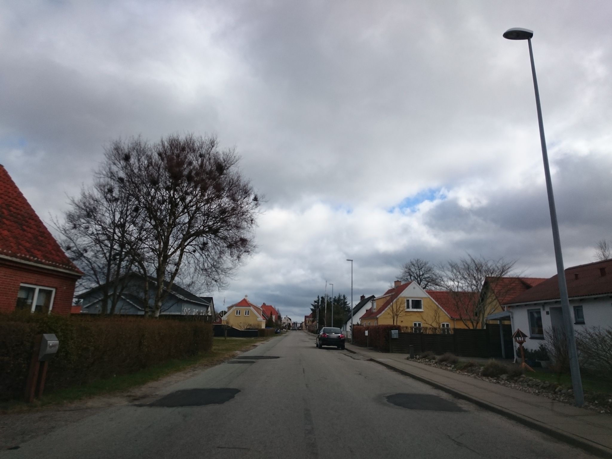 Street view of Ålbæk