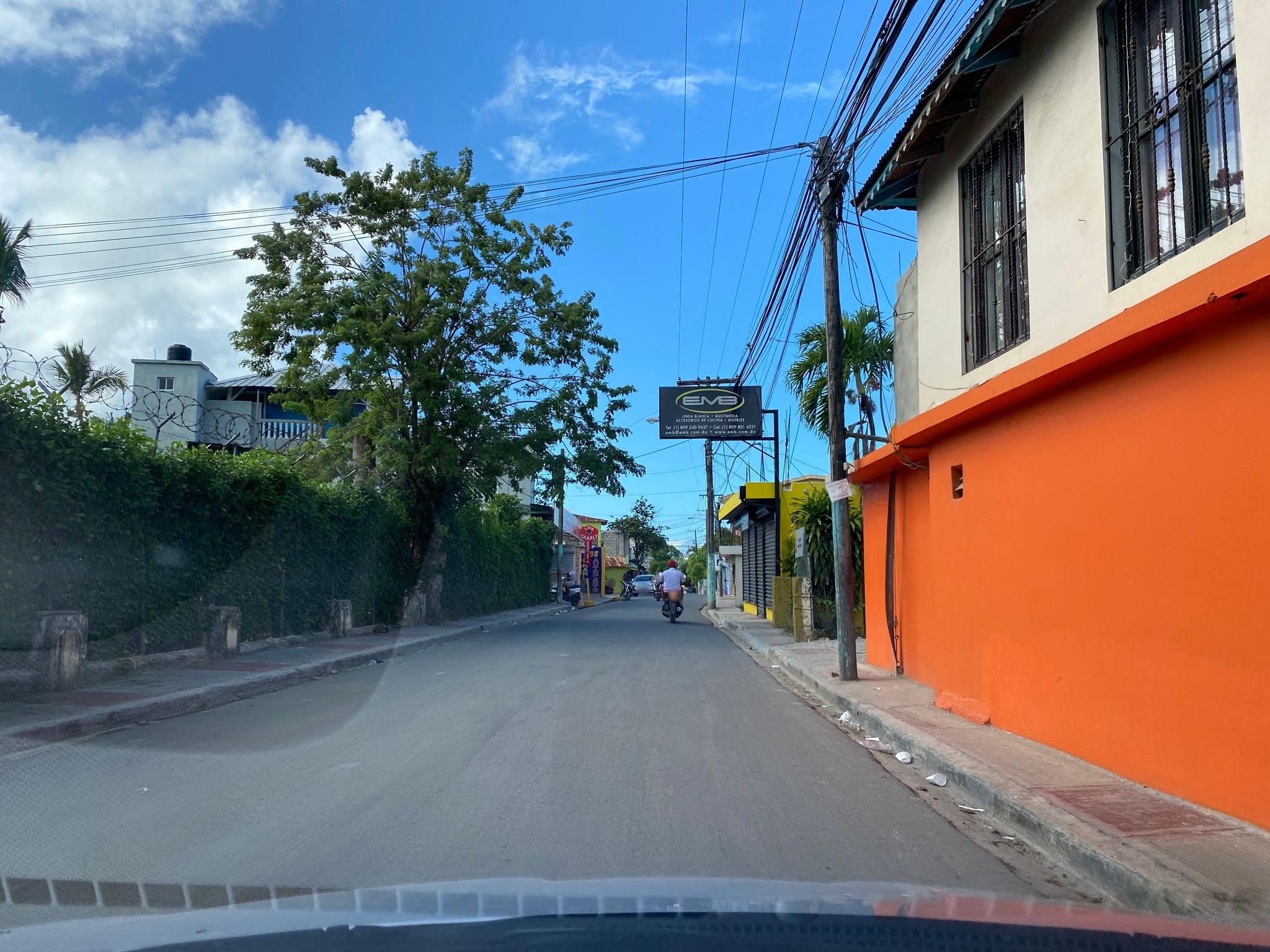 Street view of Las Terrenas