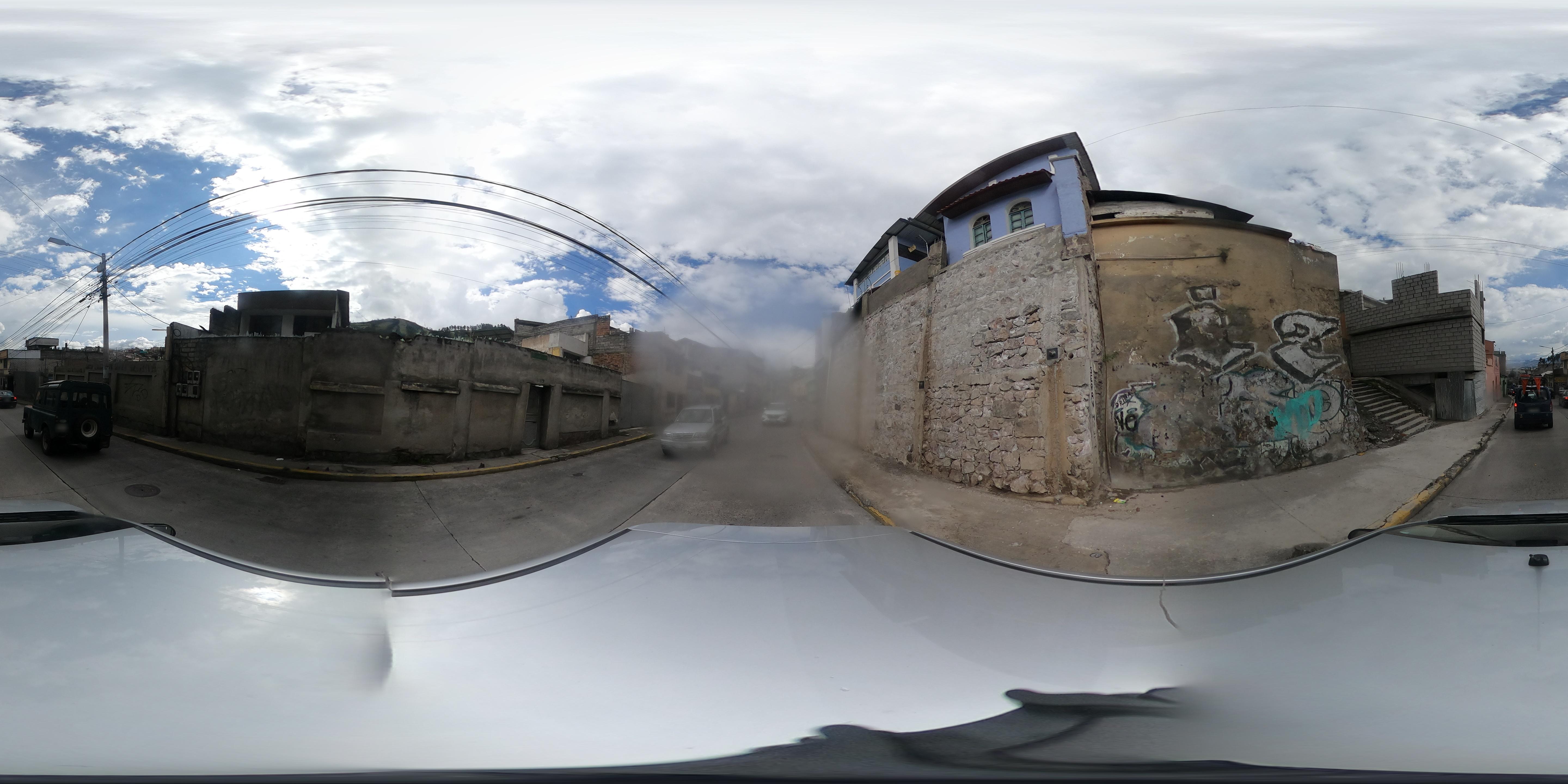 Street view of Quito