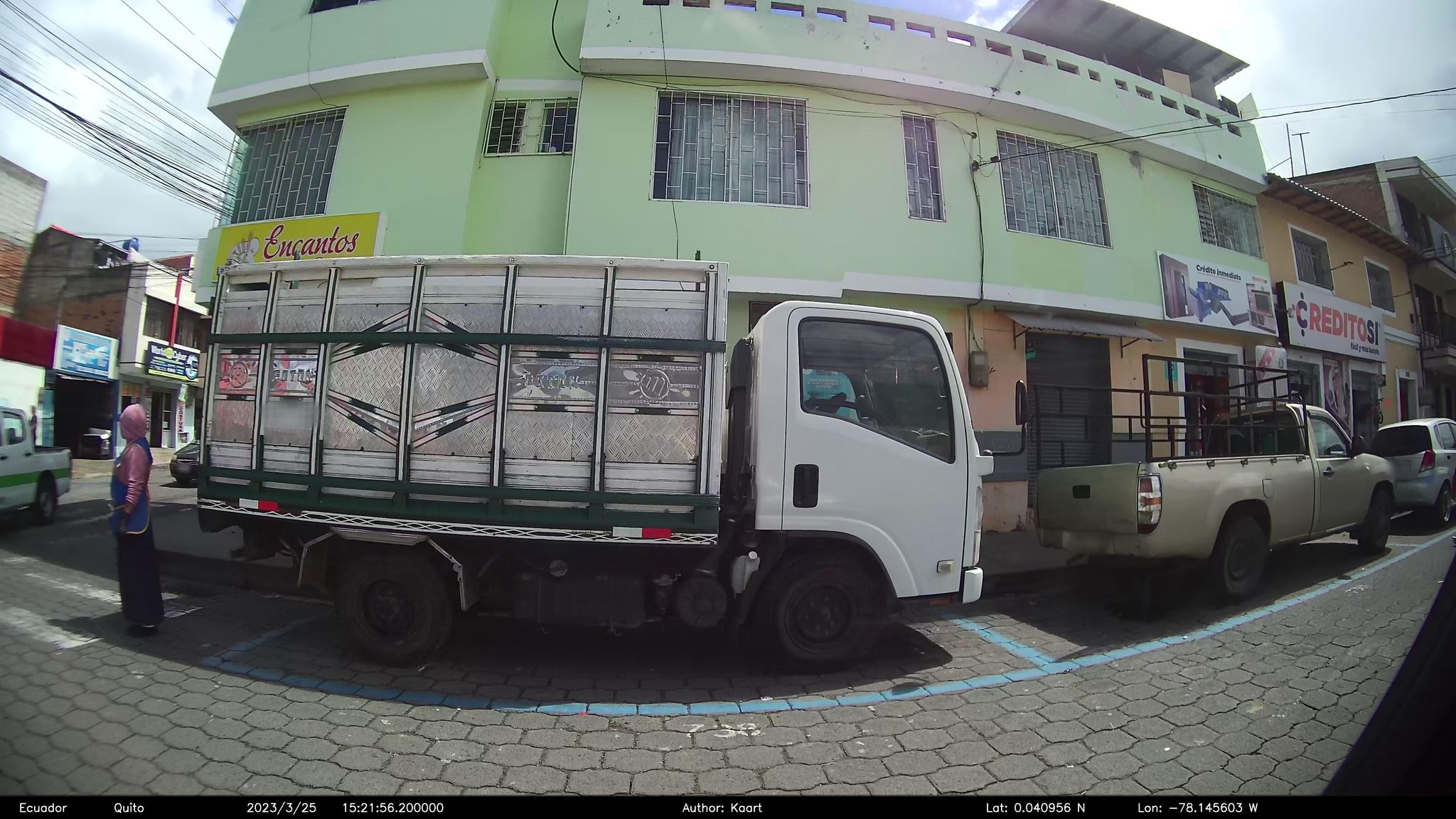 Street view of Cayambe