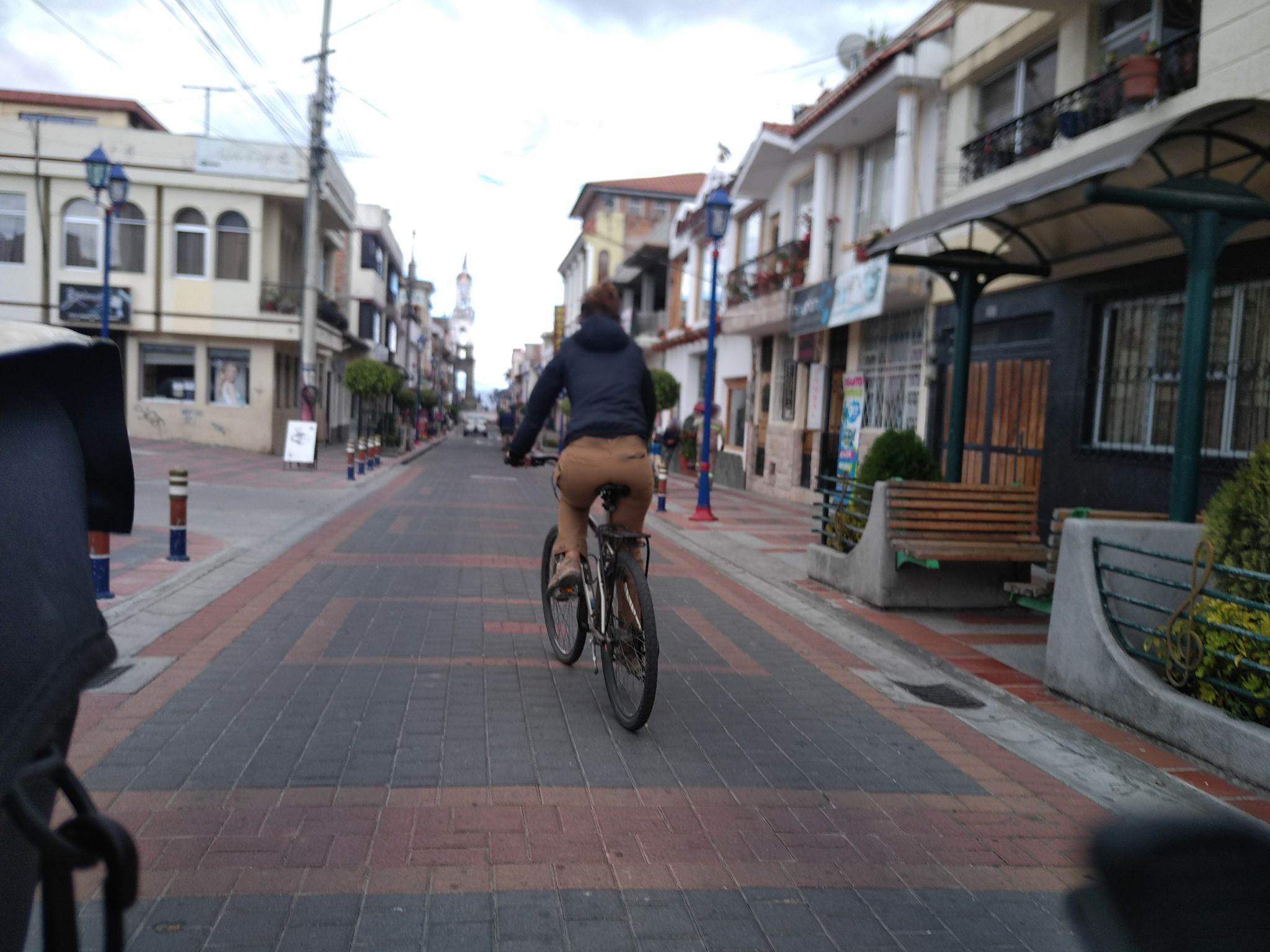 Street view of Cotacachi