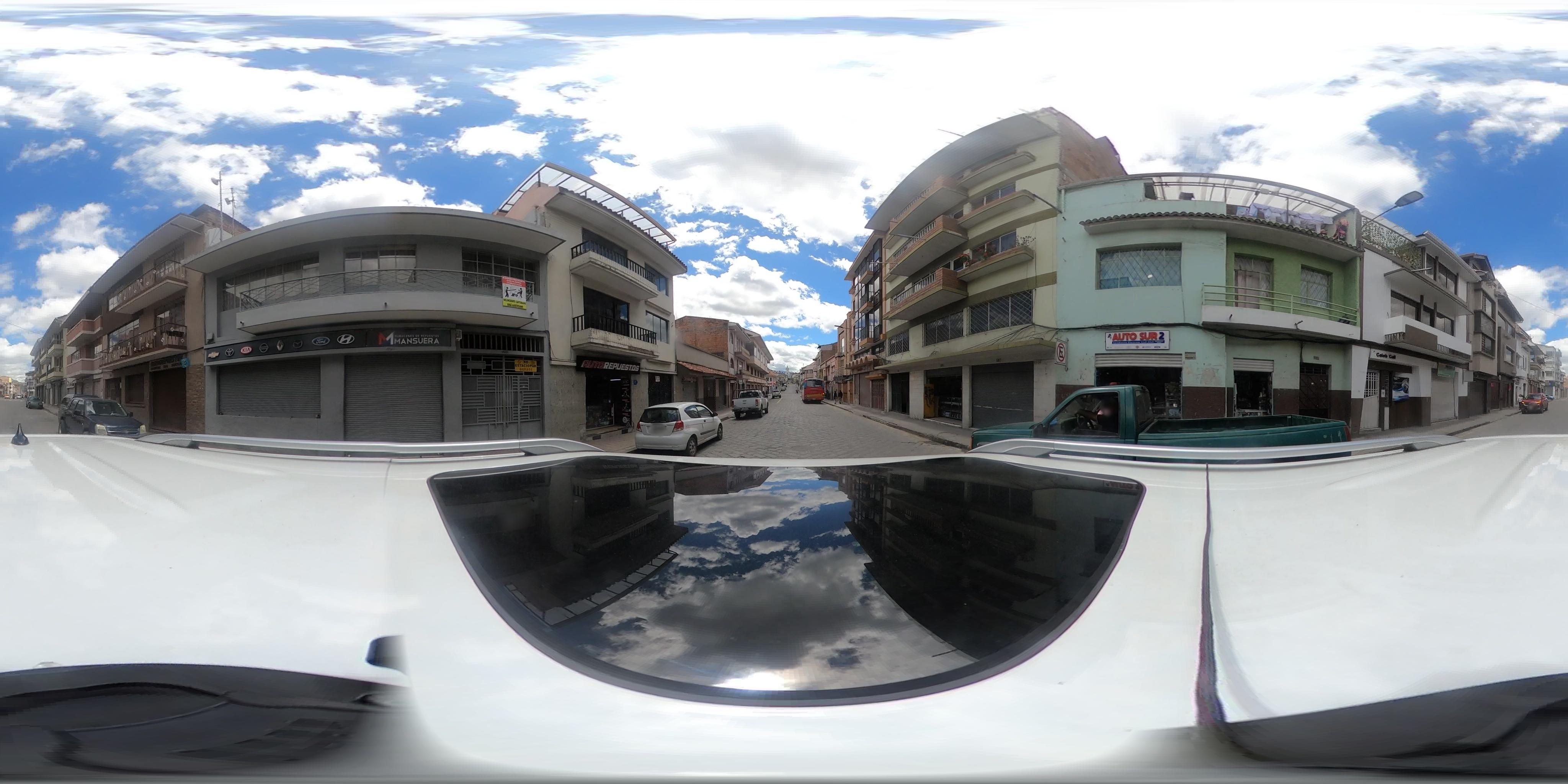 Street view of Cuenca