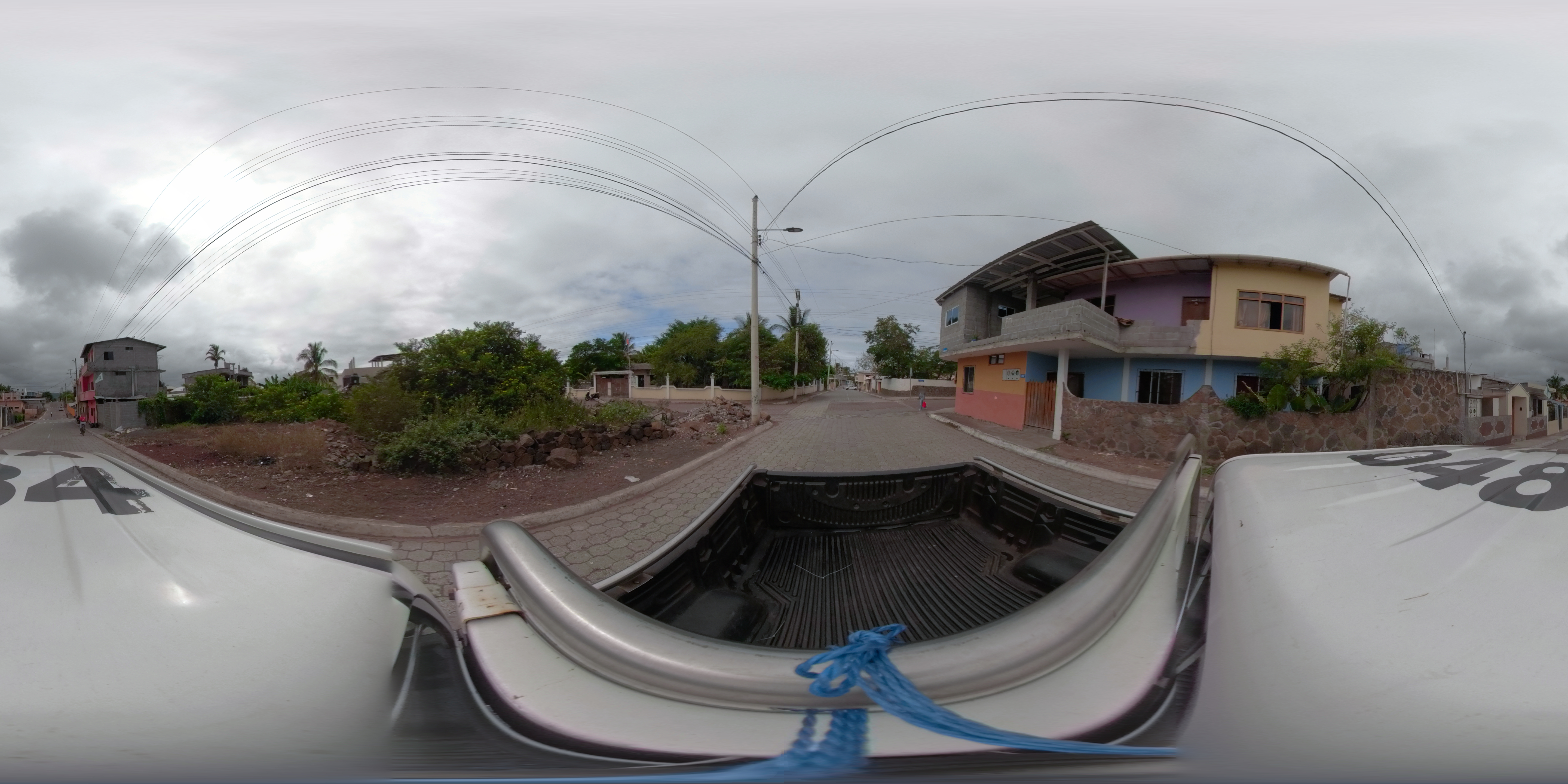 Street view of Puerto Ayora