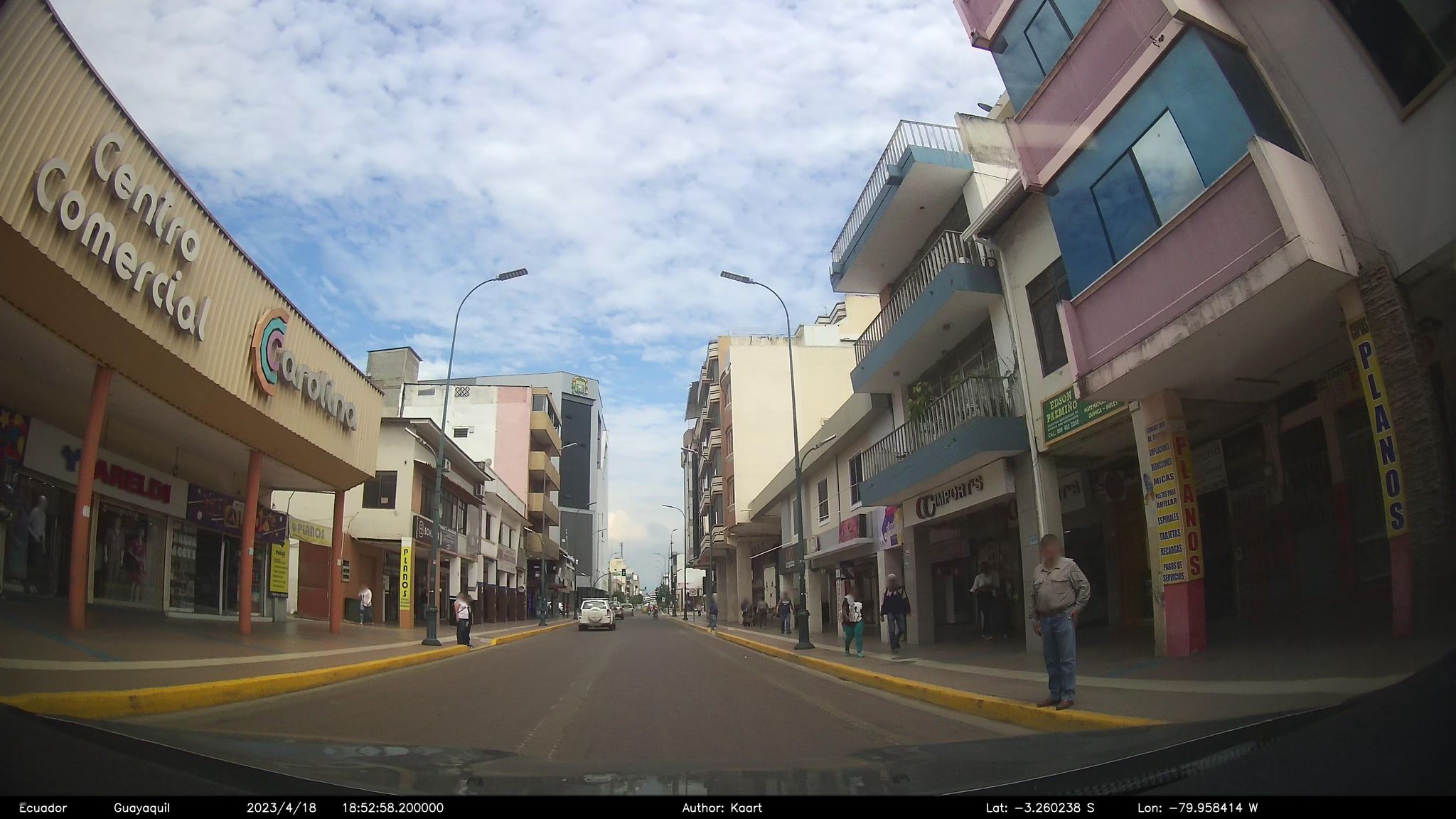 Street view of Machala