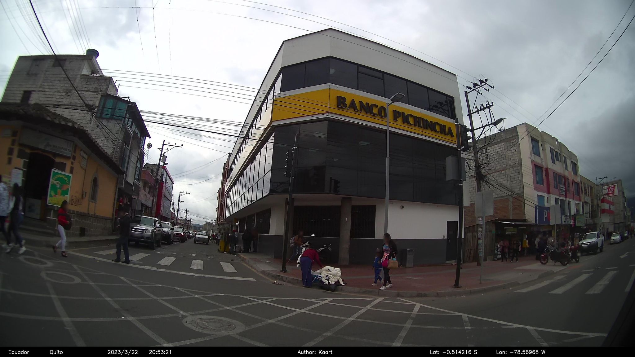 Street view of Machachi